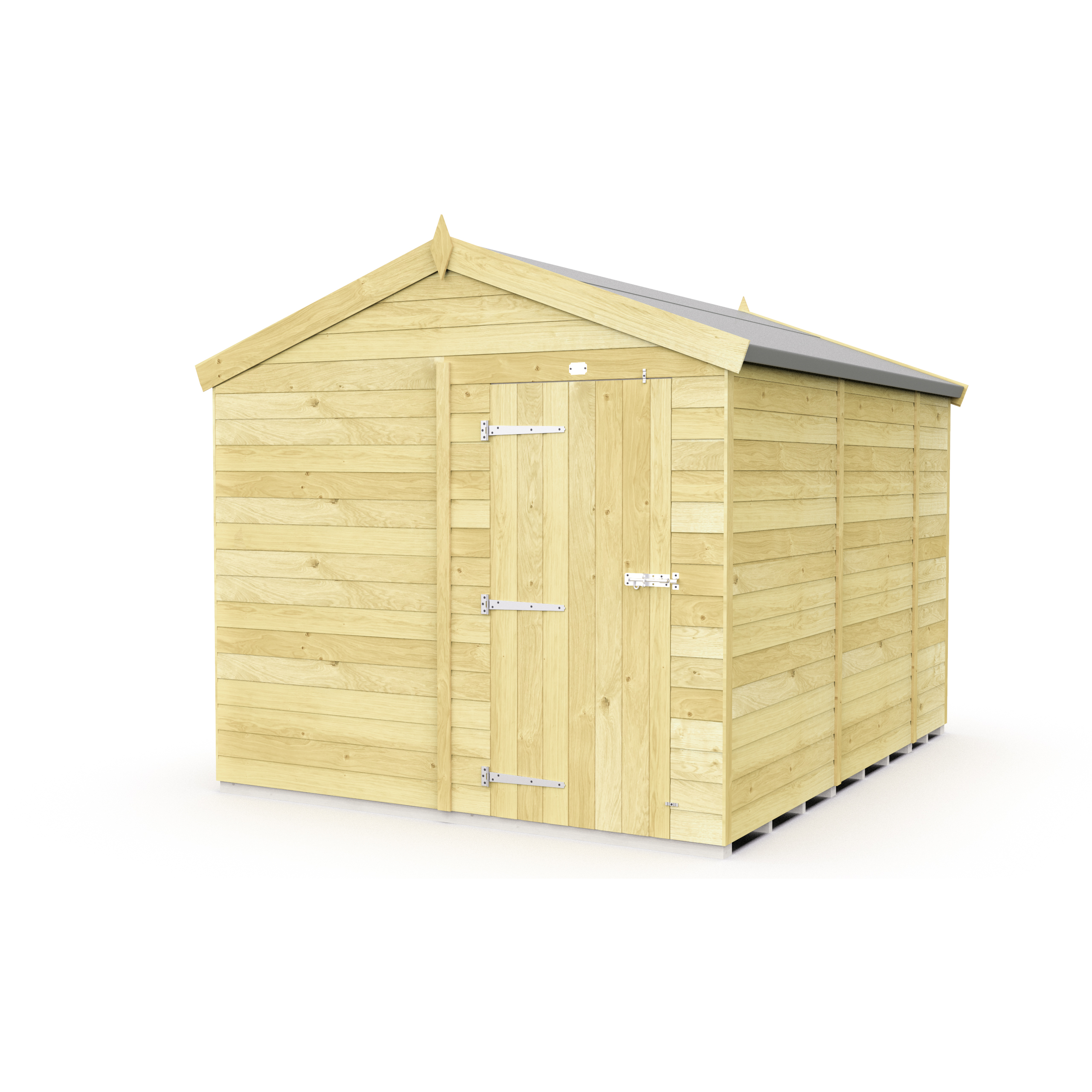 Total Sheds (8x9) Pressure Treated Apex Shed