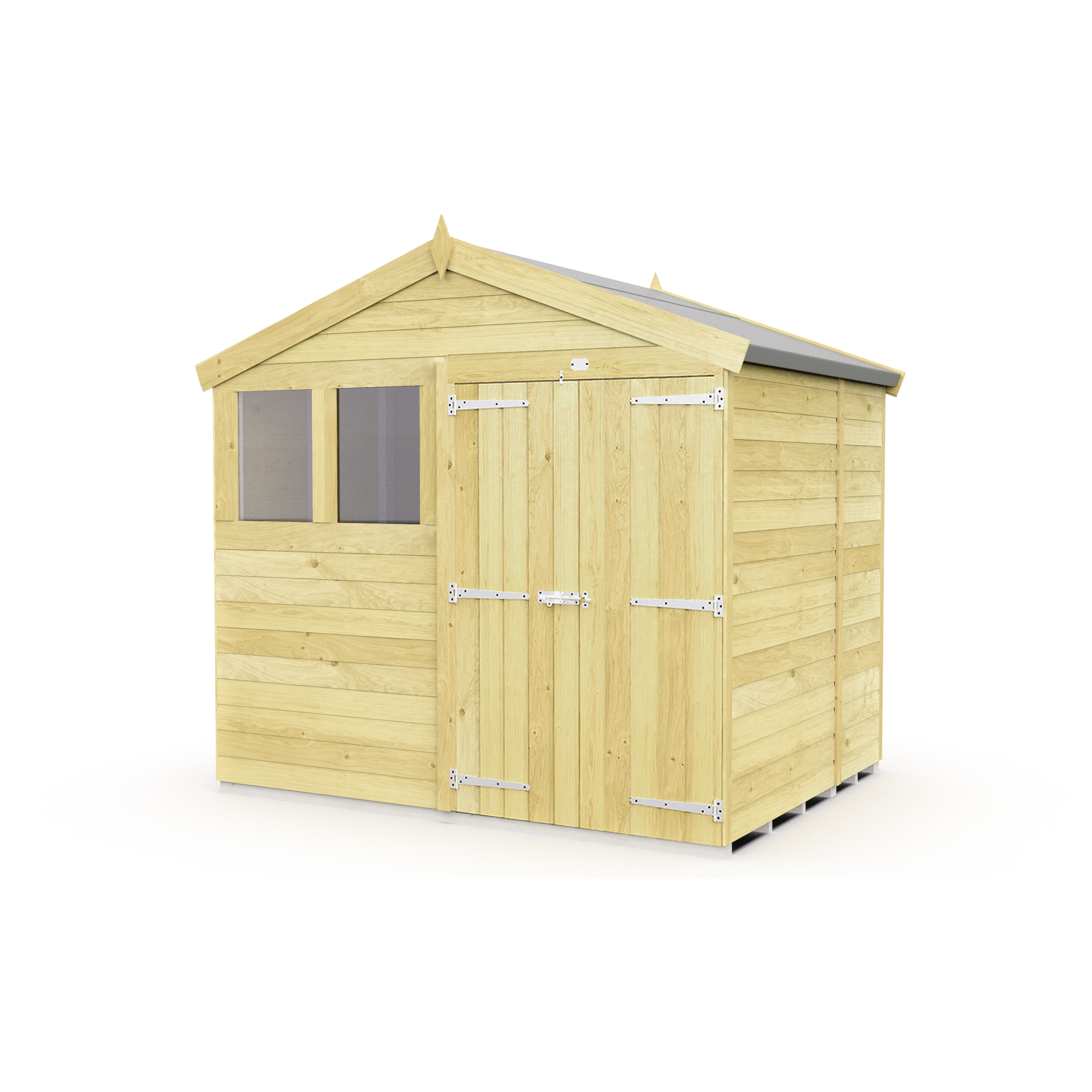 Total Sheds (8x5) Pressure Treated Apex Shed