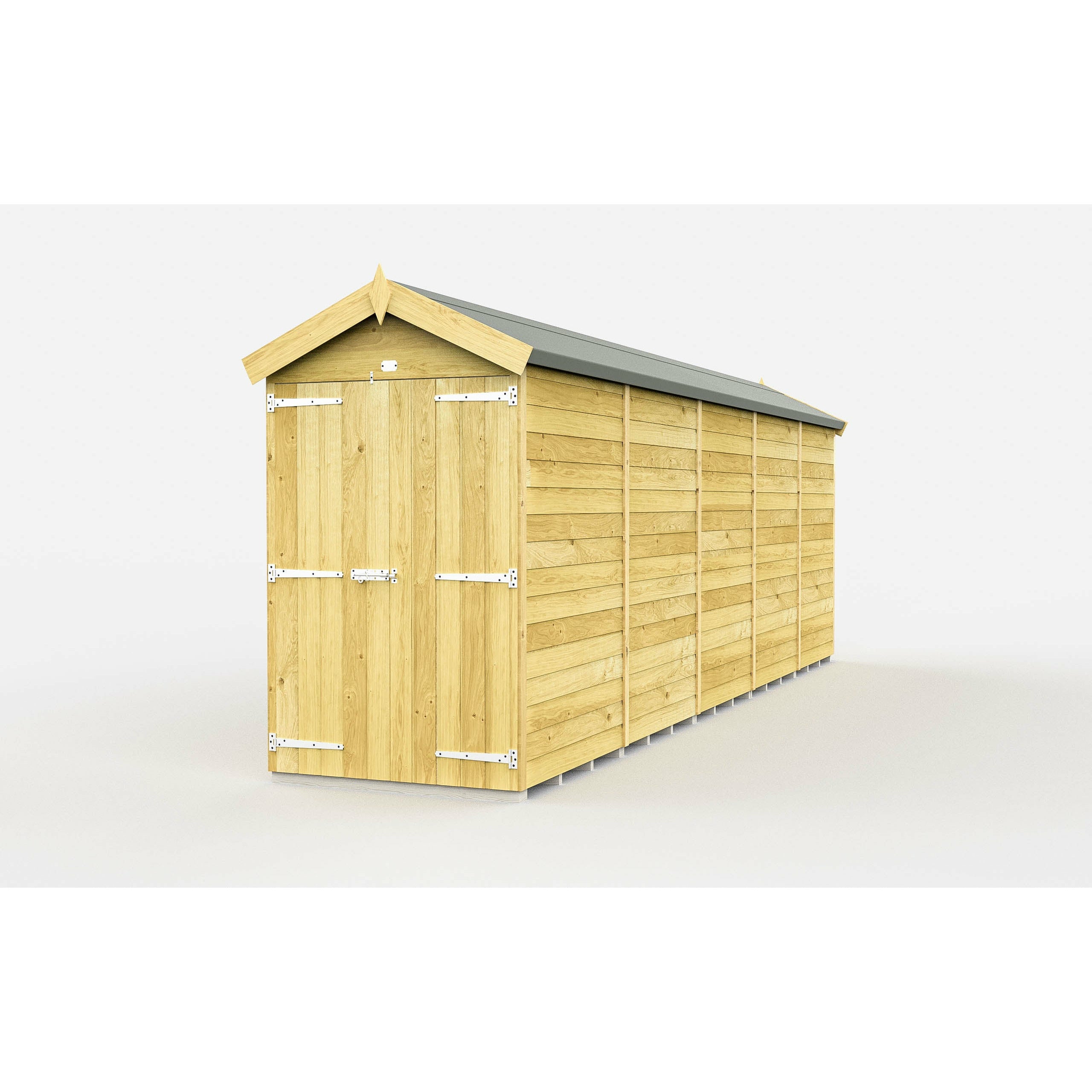 Total Sheds (4x20) Pressure Treated Apex Shed