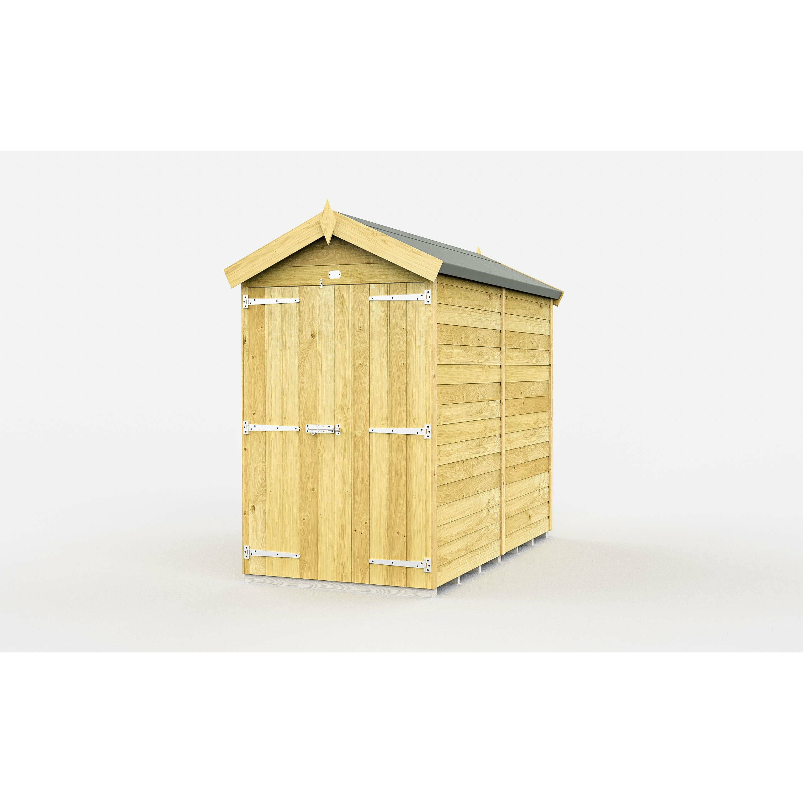 Total Sheds (4x7) Pressure Treated Apex Shed