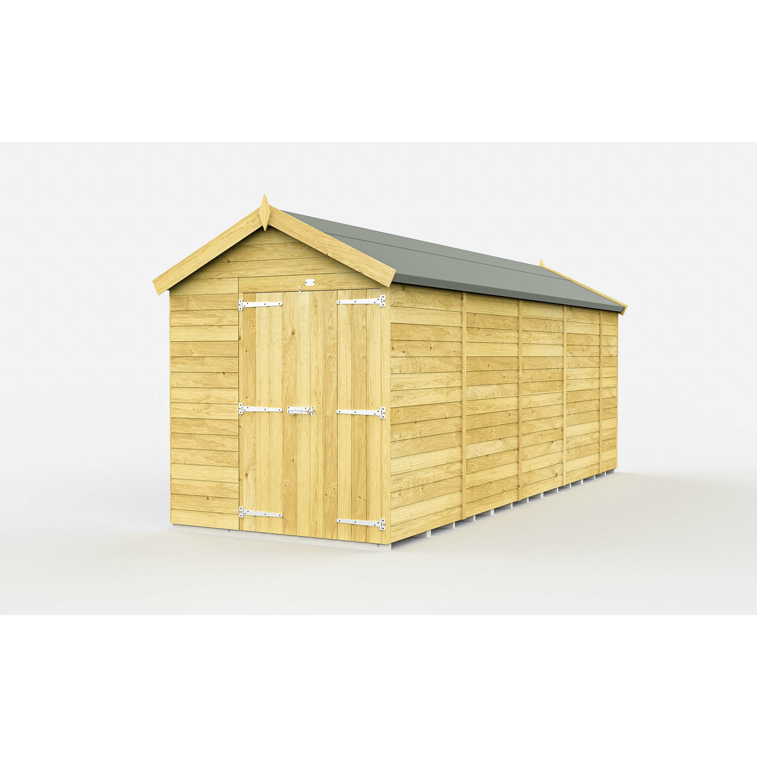 Total Sheds (7x17) Pressure Treated Apex Shed