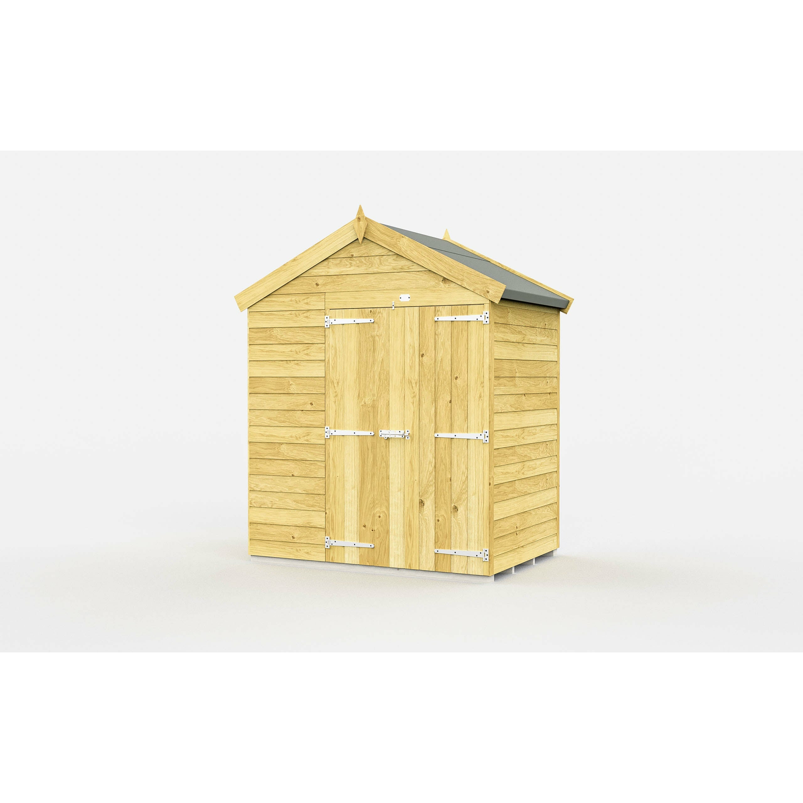 Total Sheds (7x4) Pressure Treated Apex Shed