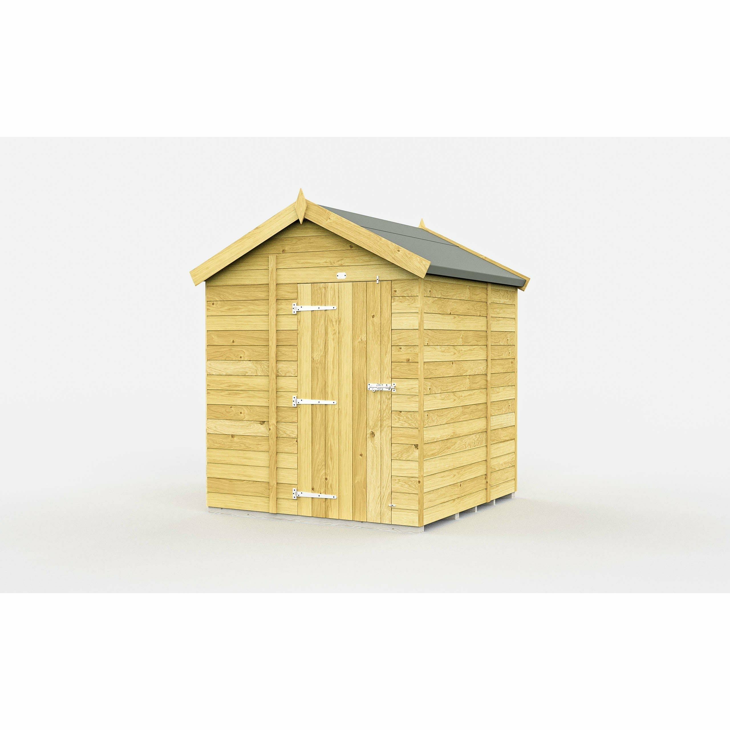 Total Sheds (6x6) Pressure Treated Apex Shed