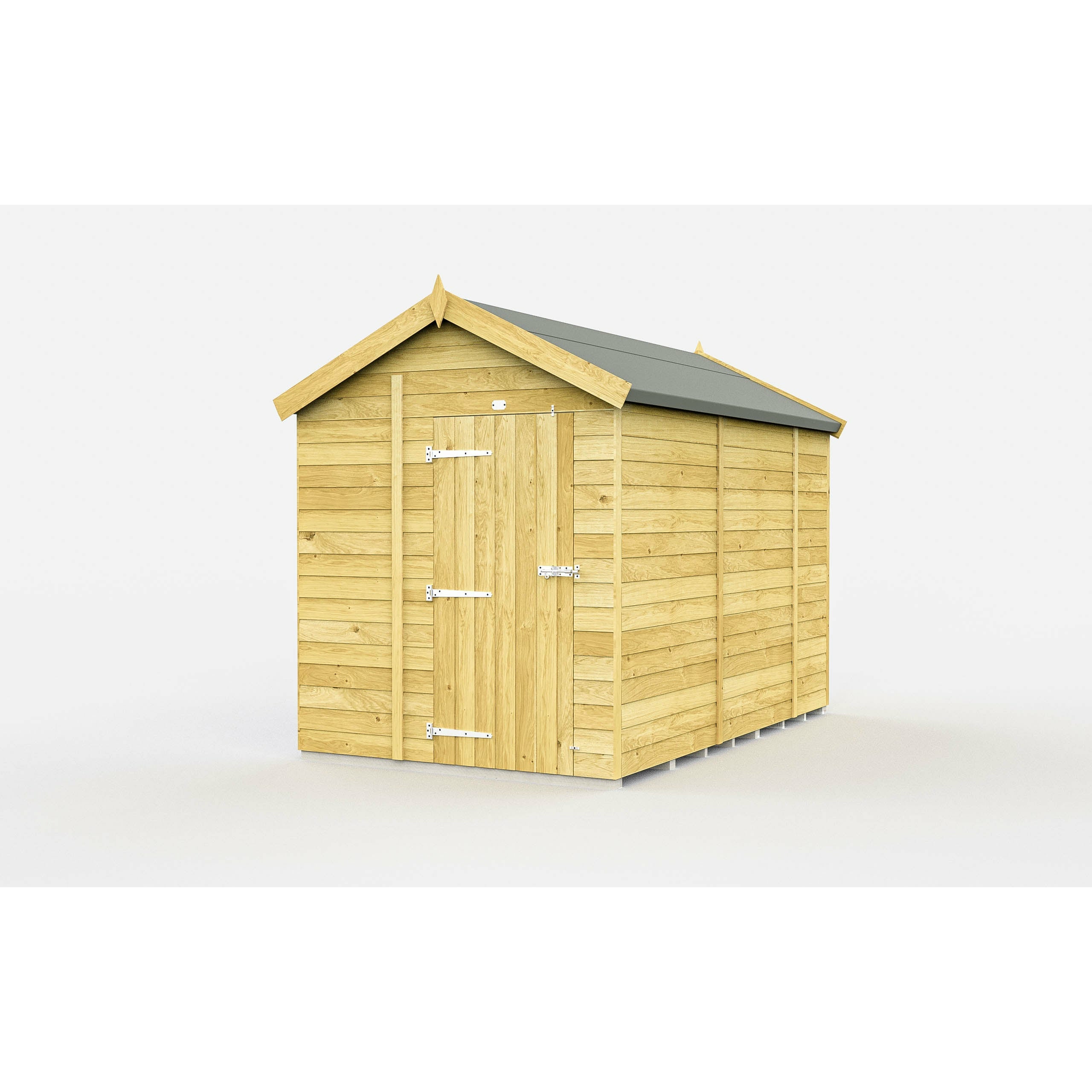 Total Sheds (7x10) Pressure Treated Apex Shed