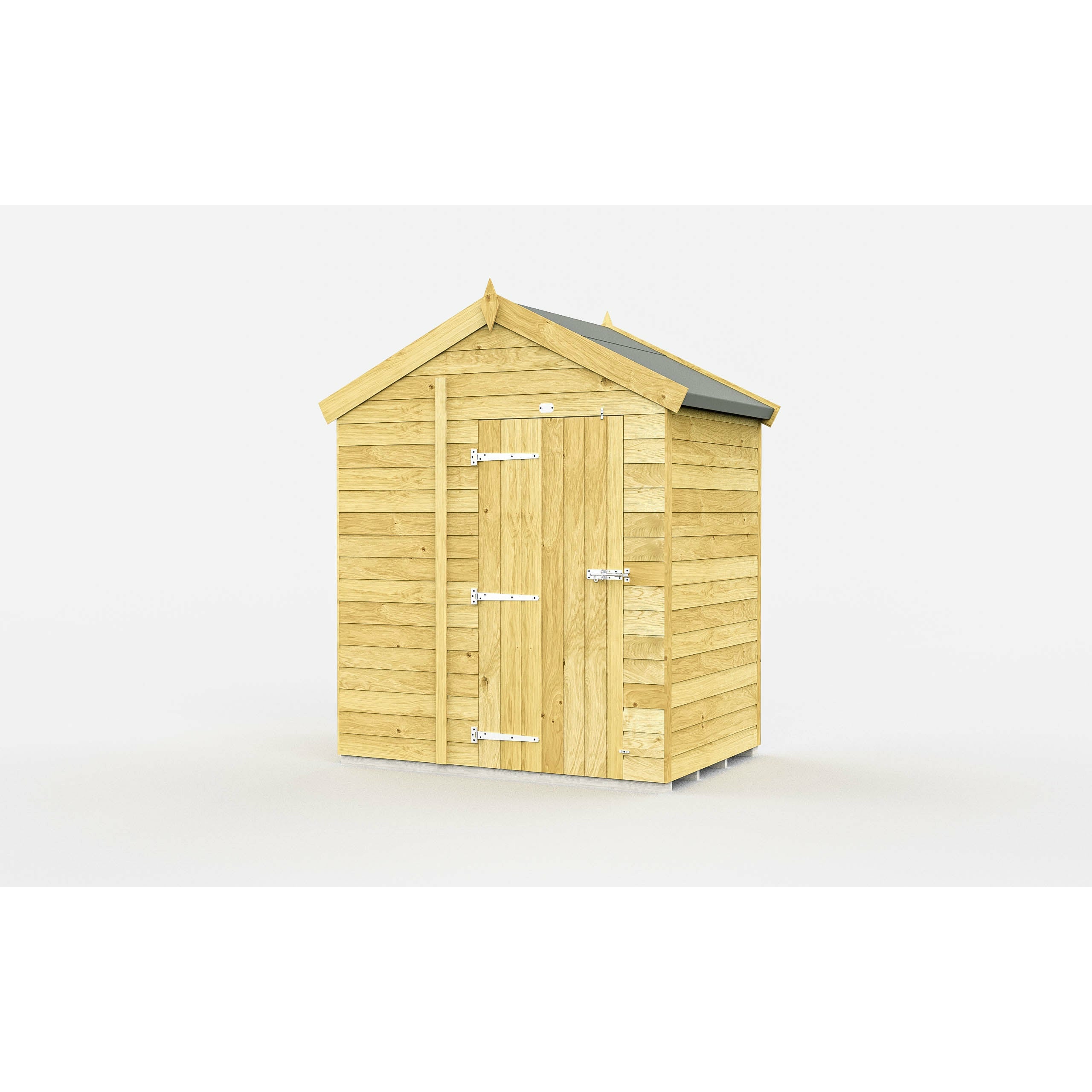 Total Sheds (7x4) Pressure Treated Apex Shed