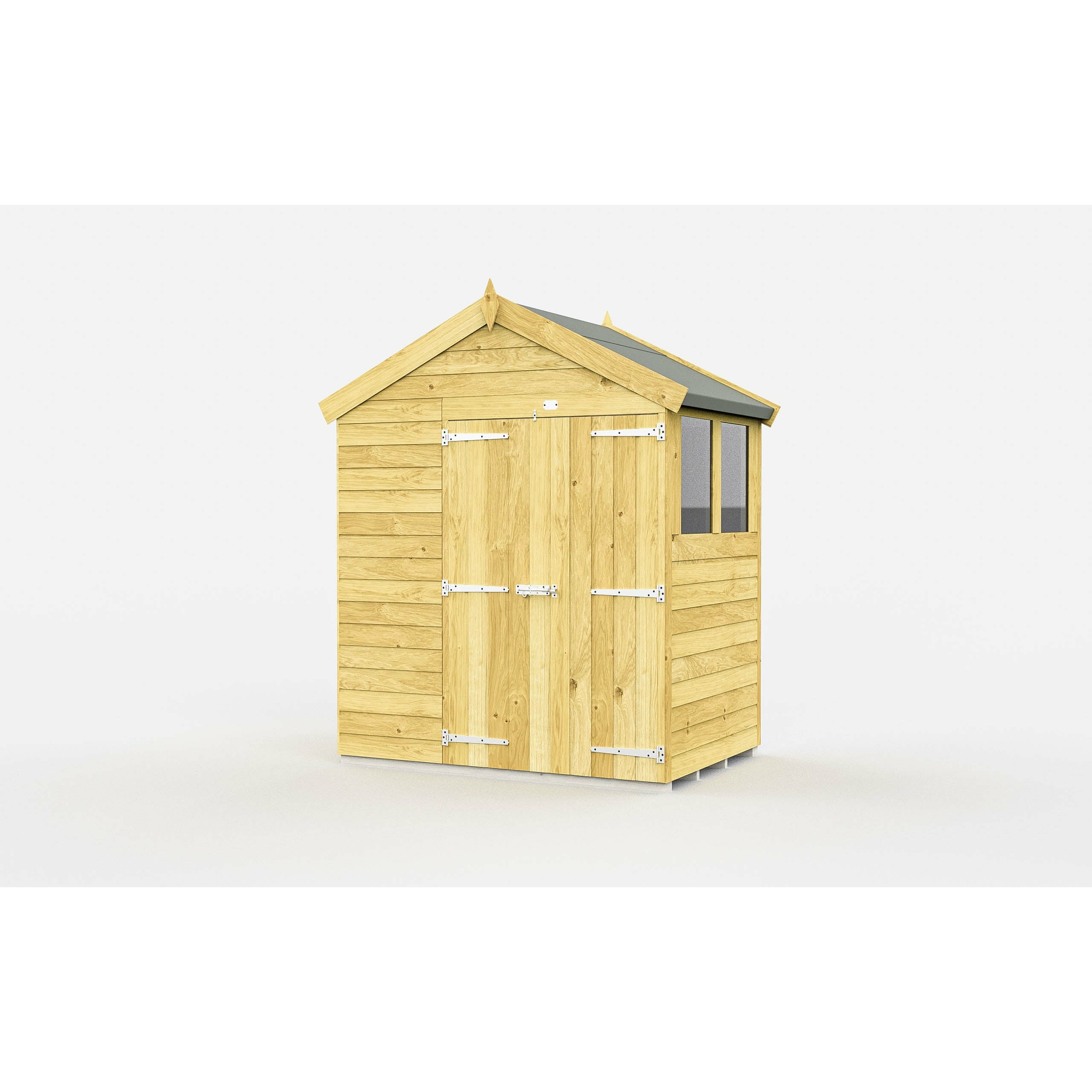 Total Sheds (7x4) Pressure Treated Apex Shed