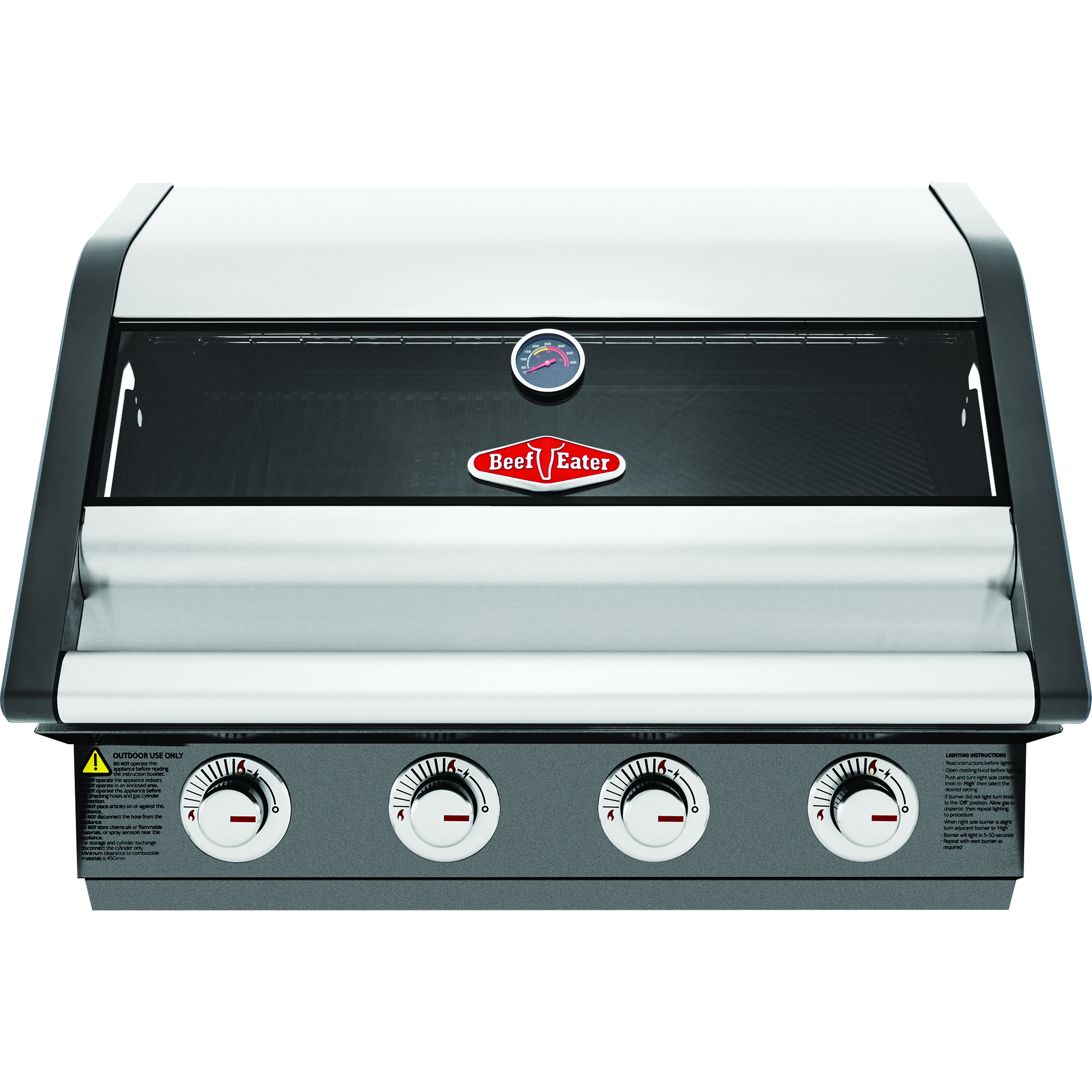 BeefEater 1600E Series - 4 Burner Built In BBQ (BBG1640DAE 5060912590605)