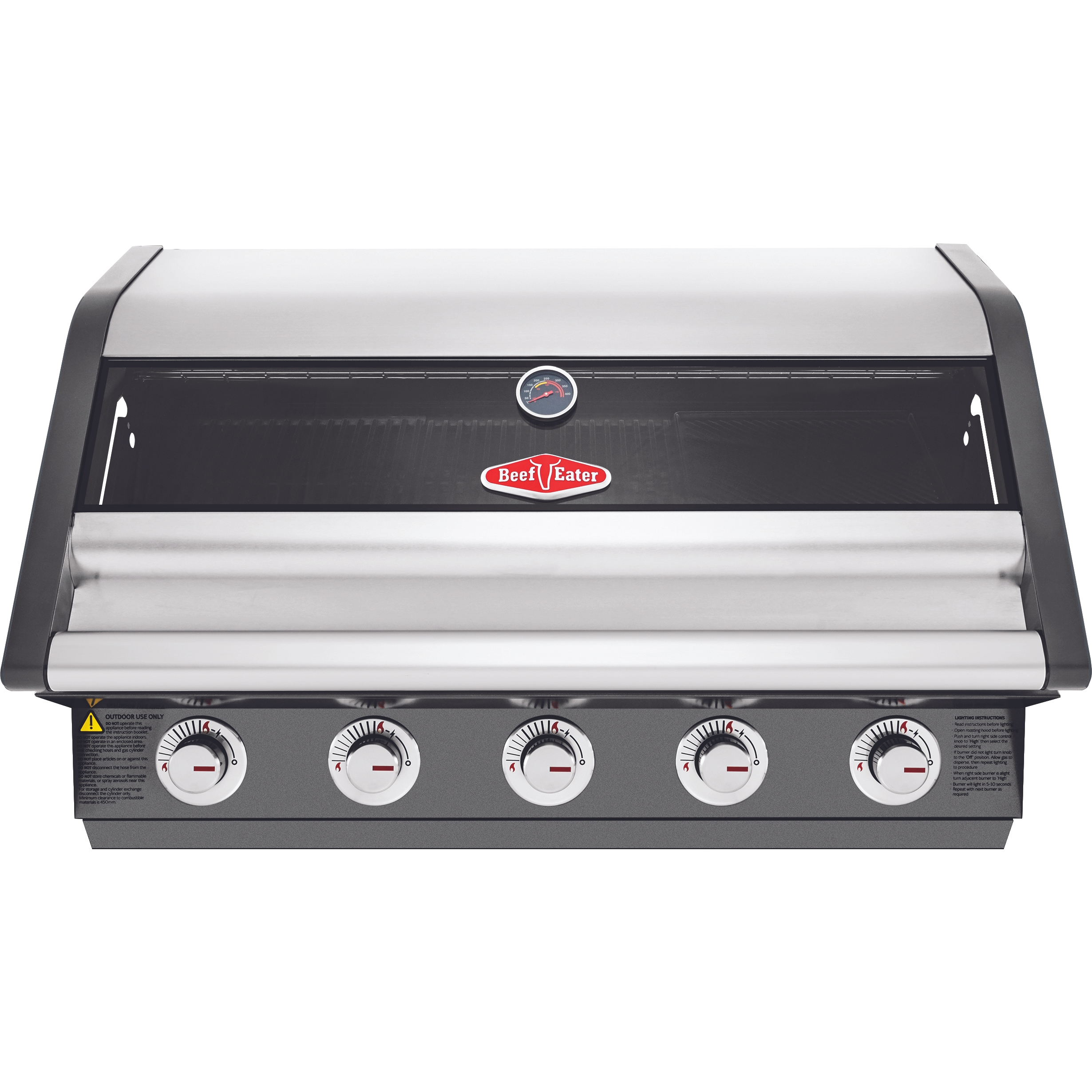BeefEater 1600E Series - 5 Burner Built In BBQ (BBG1650DAE 5060912590643)