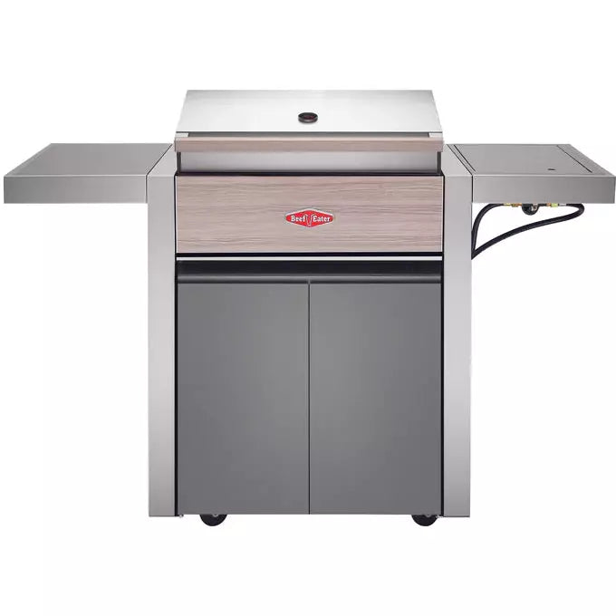 BeefEater 1500 3 Burner BBQ & Side Burner Trolley (BDM1530GA 5060569417409)