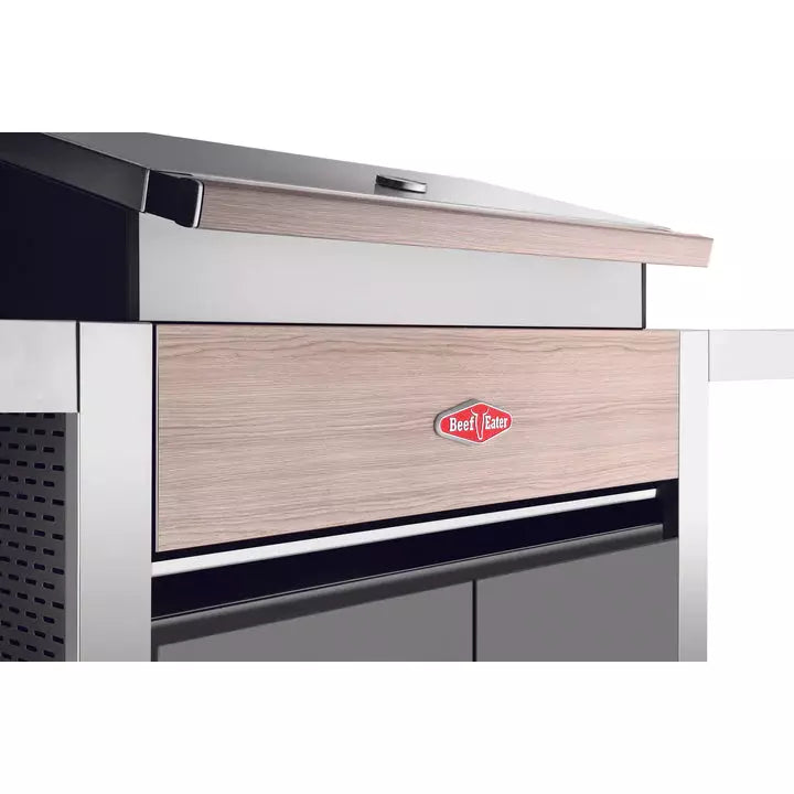 BeefEater 1500 3 Burner BBQ & Side Burner Trolley (BDM1530GA 5060569417409)