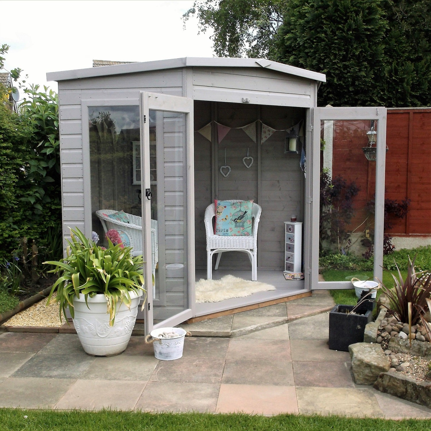 Shire Barclay Summerhouse (7x7) BARC0707DSL-1AA 5060437981995 - Outside Store
