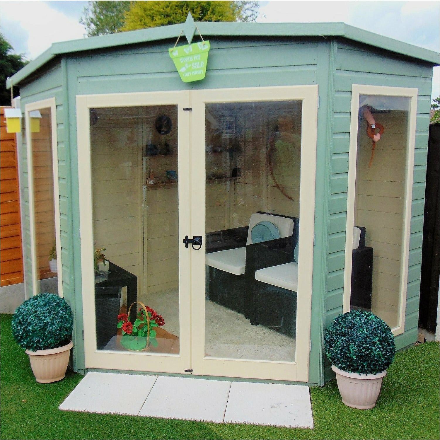Shire Barclay Summerhouse (7x7) BARC0707DSL-1AA 5060437981995 - Outside Store
