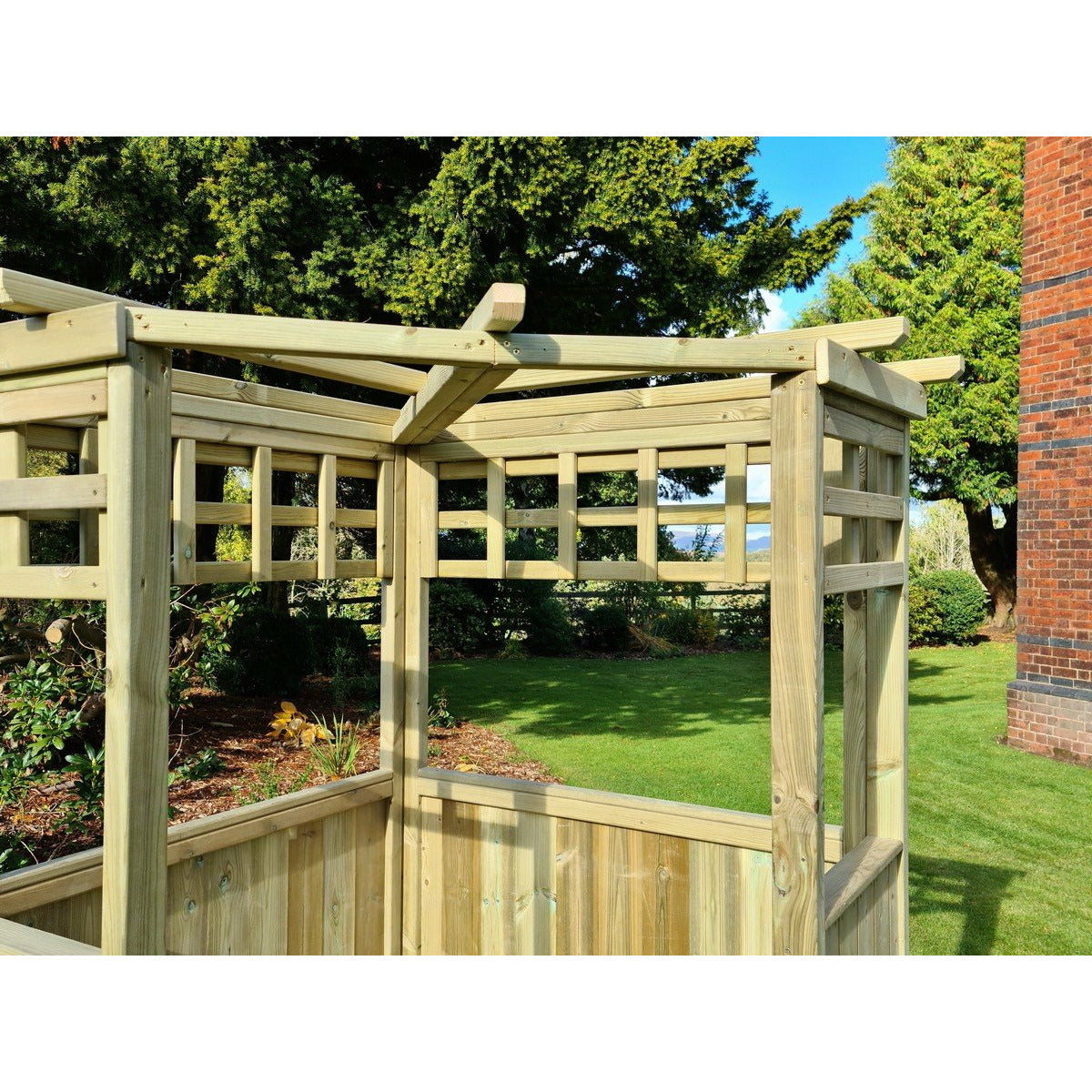 Churnet Valley Jasmine Corner Arbour JA101 7435353659002