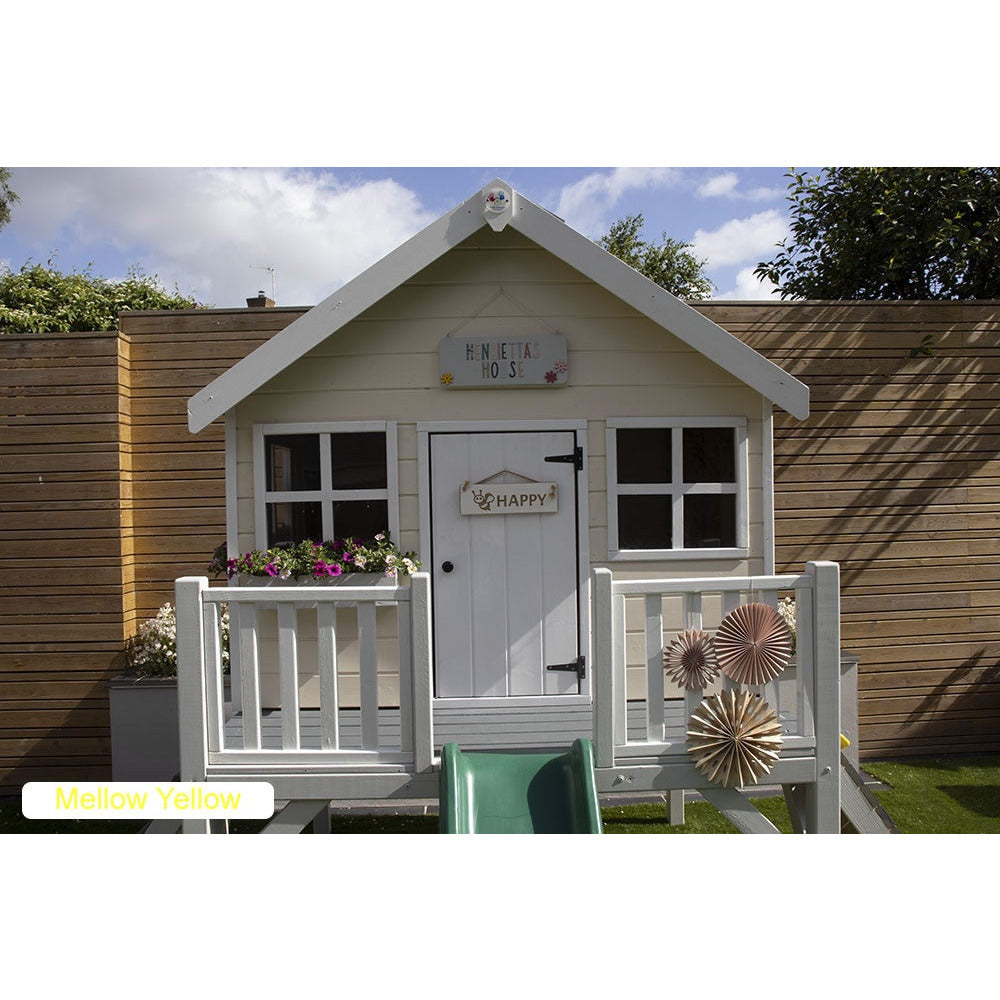 Little Rascals Felix Playhouse With Slide and Veranda (6x4)