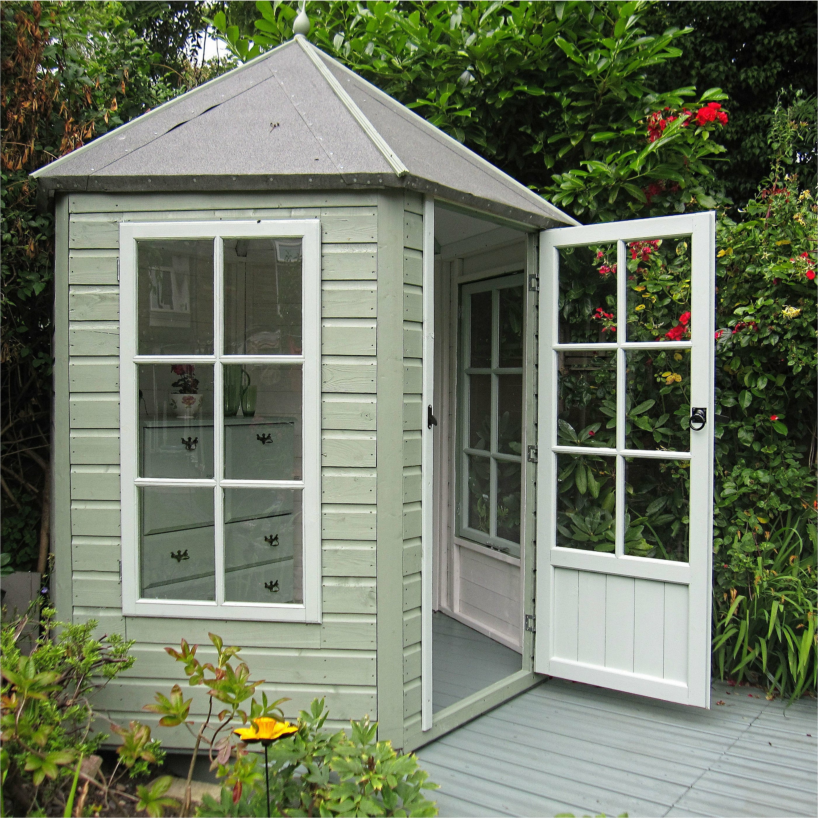 Shire Gazebo Summerhouse (7x6) GSHE0706DSL-1AA 5060437982039 - Outside Store