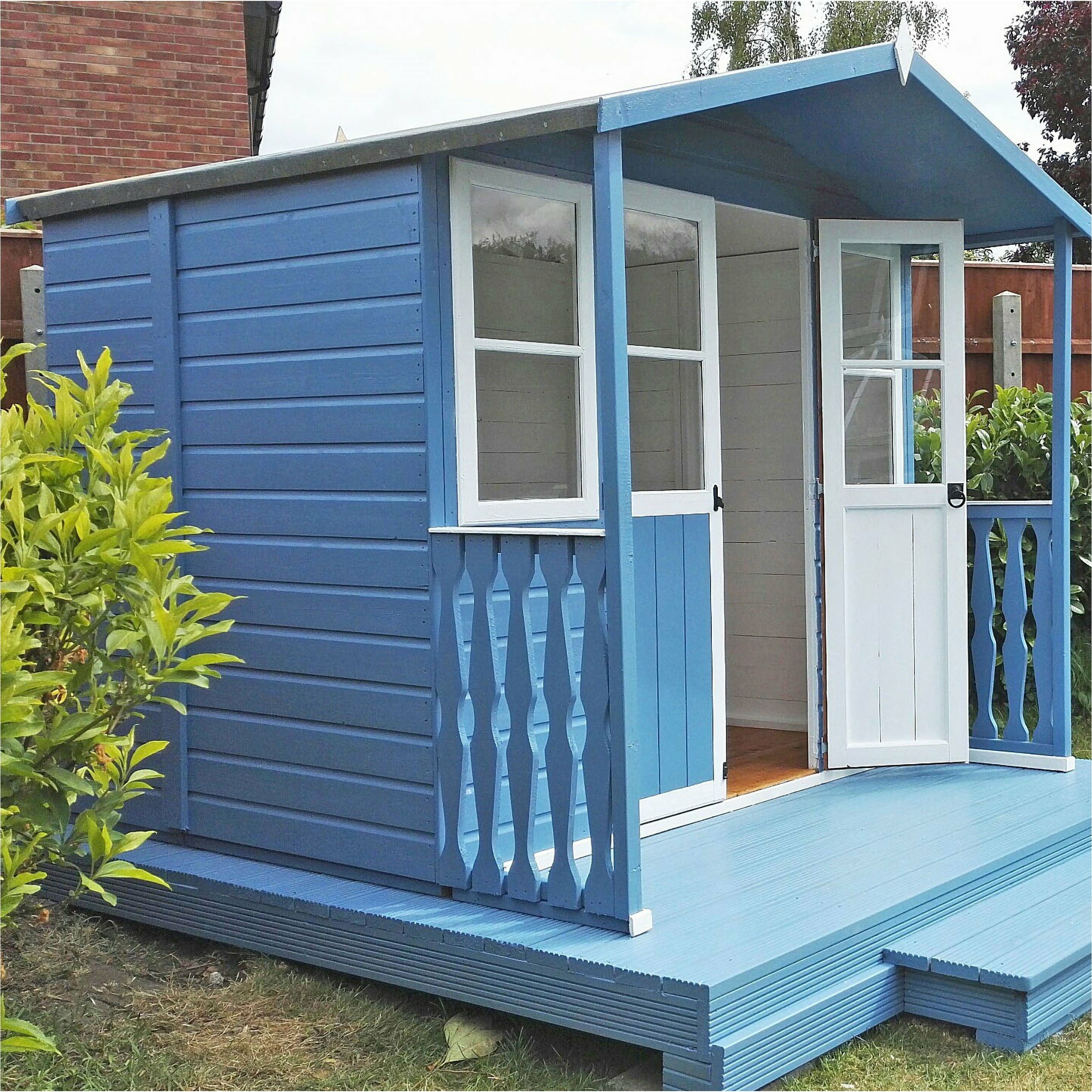 Shire Houghton (Vallance) Summerhouse (7x7) HOUG0707DSL-1AA 5060437981940 - Outside Store