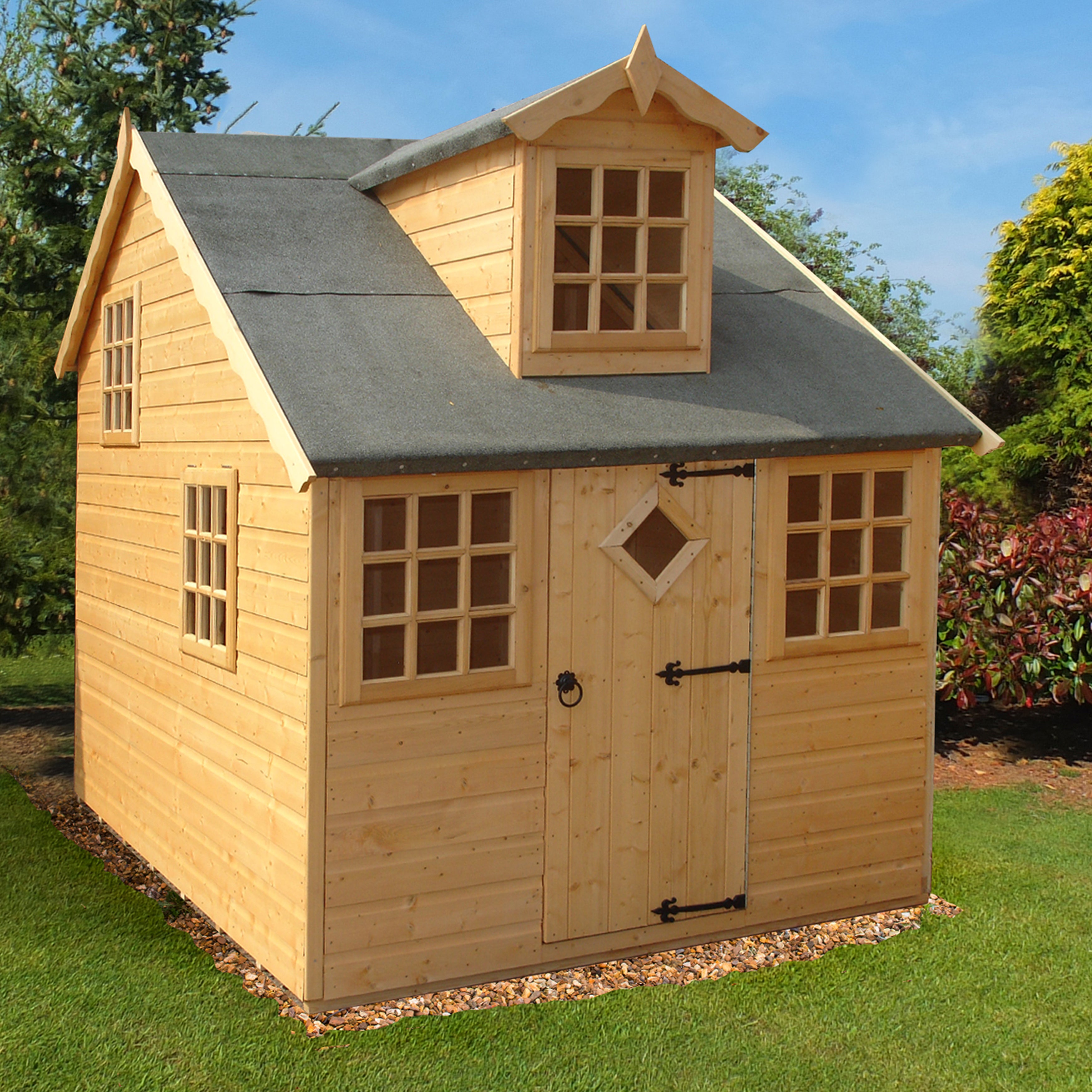 Shire Cottage Playhouse (8x6) COTT0806DSL-1AA 5060437987324