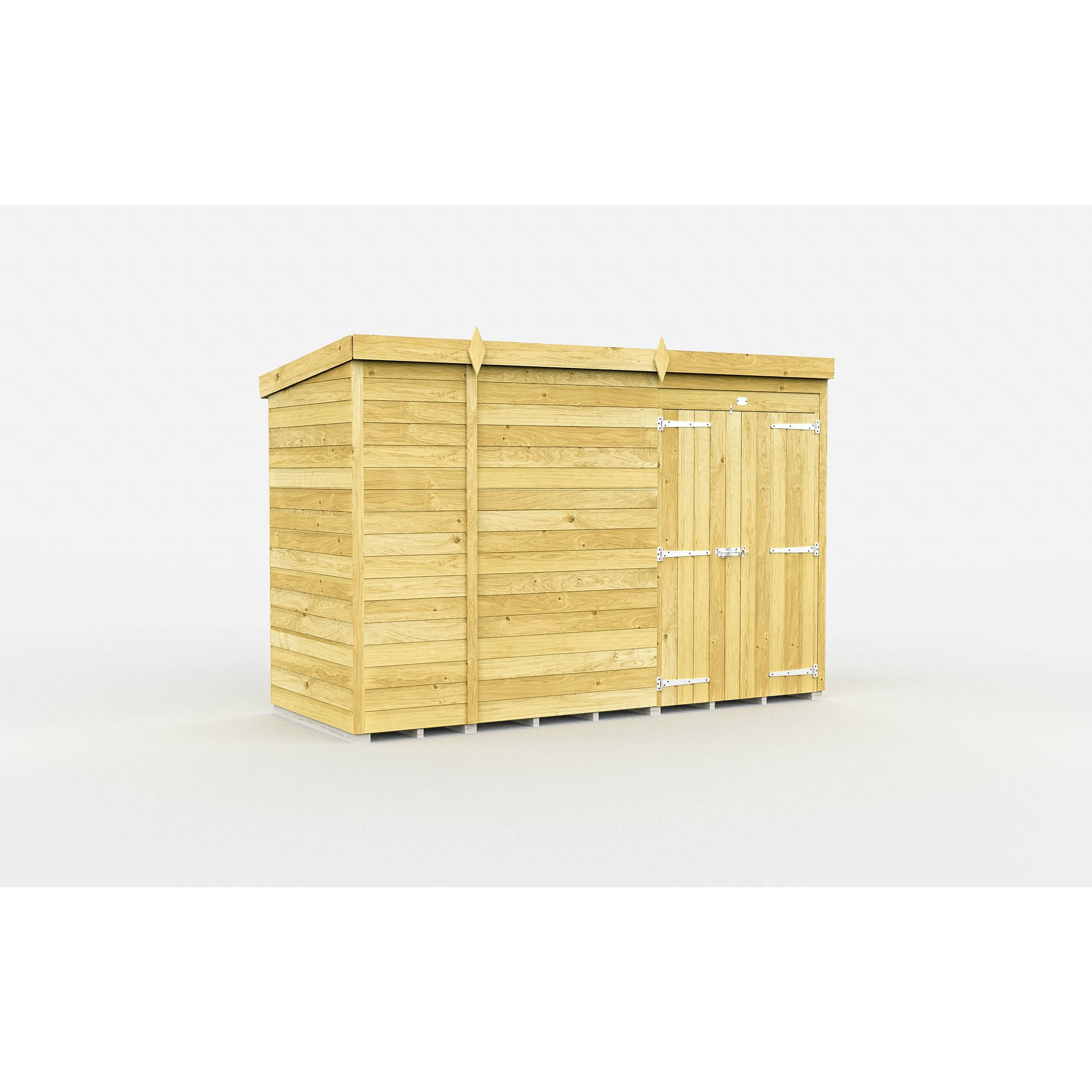 Total Sheds (9x4) Pressure Treated Pent Shed