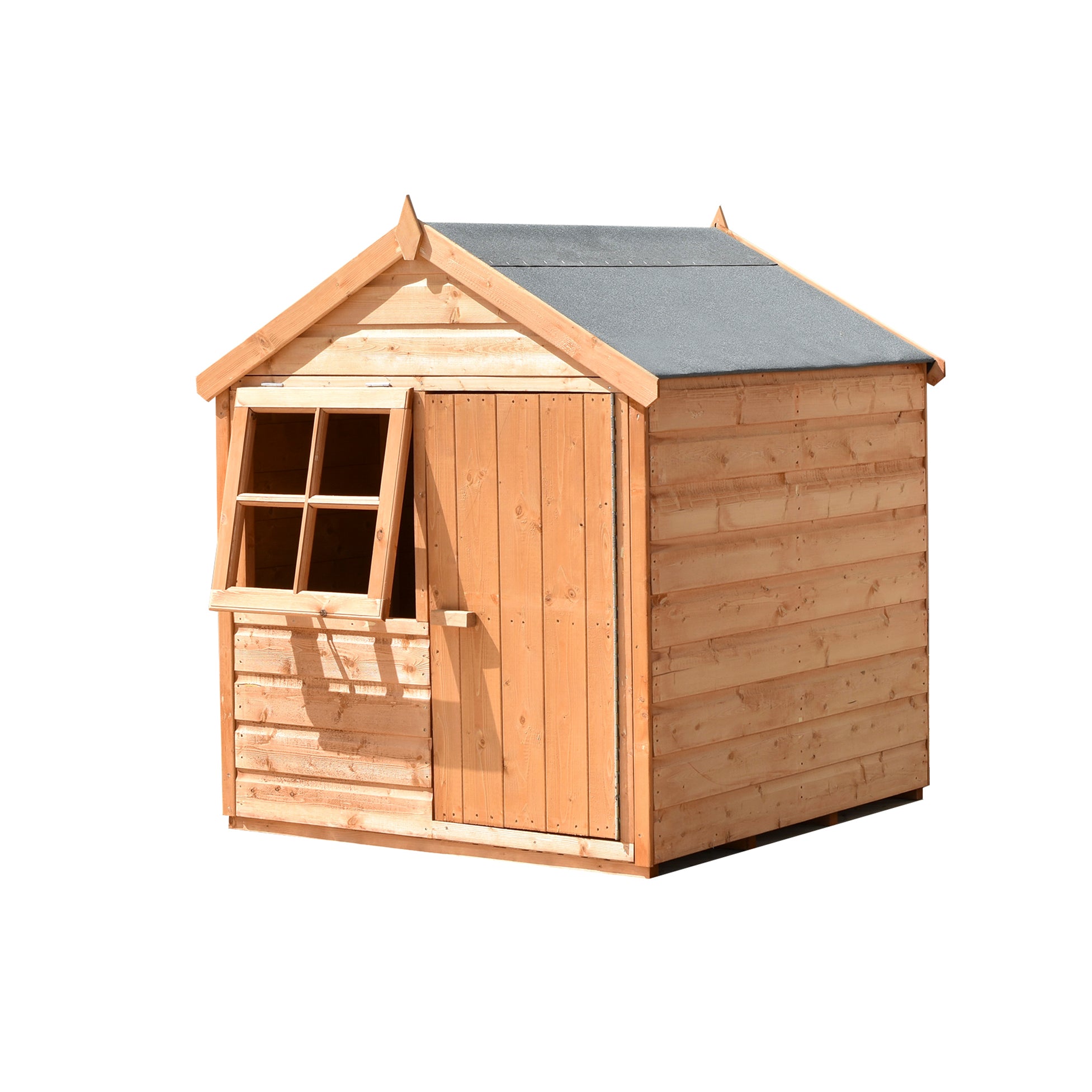 Shire Playhut Playhouse (4x4) PLHT0604DSL-1AA 5060490130286 - Outside Store
