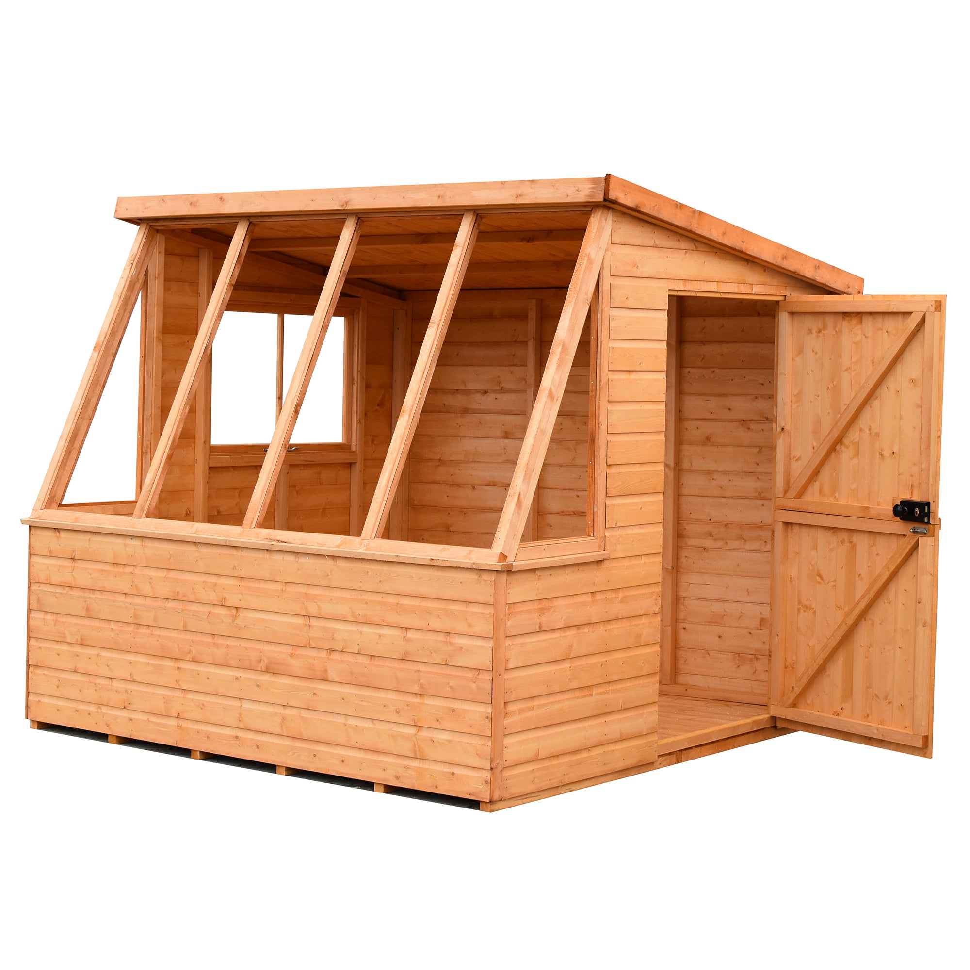 Shire Iceni Potting Shed Greenhouse (8x8) ICEN0808DSL-1SA 5019804119011