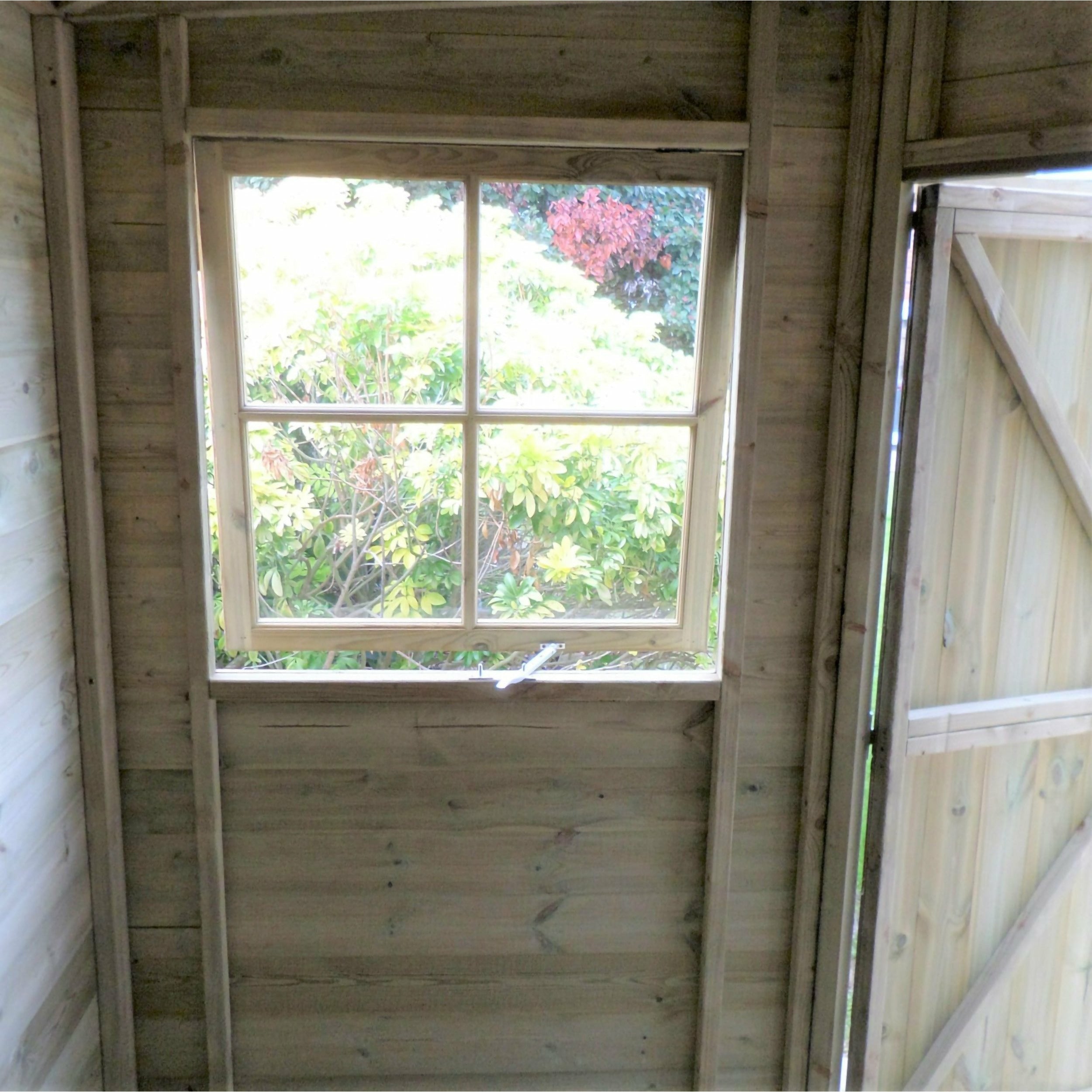 Shire Corner Shed Pressure Treated Shiplap Range Double Door (8x8) CNRS0808PSL-1AA 5060490130248 - Outside Store