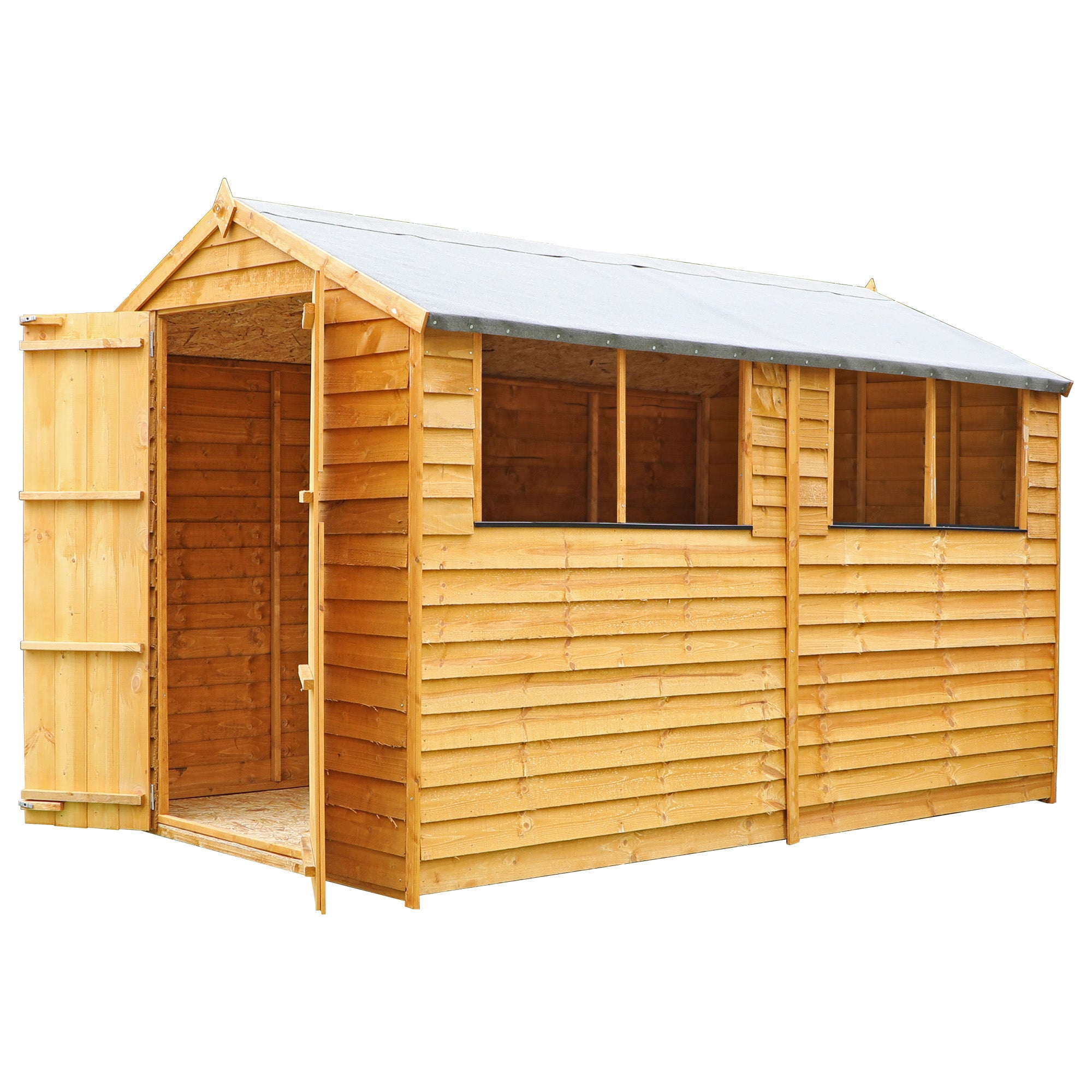 Mercia Overlap Apex Shed (10x6) (SI-001-001-0005 - EAN 5029442074412