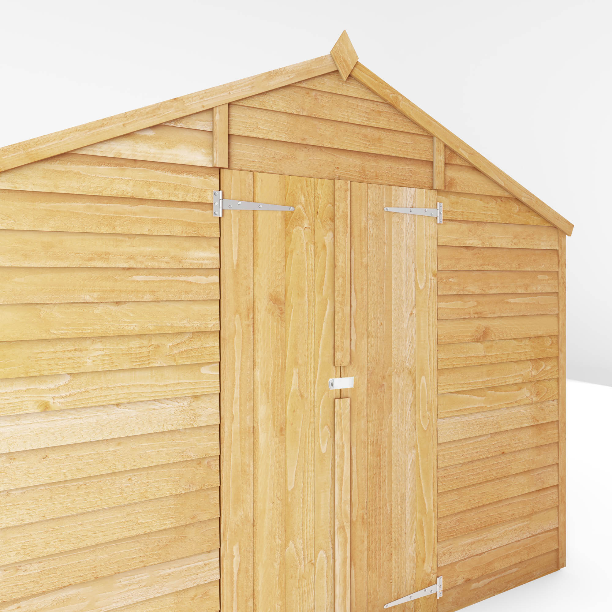 Mercia Overlap Apex Shed (10x8) (SI-001-001-0006 - EAN 5029442078199)