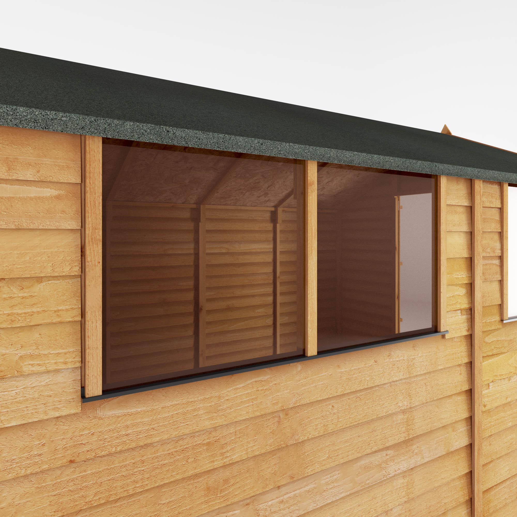 Mercia Overlap Apex Shed (10x8) (SI-001-001-0006 - EAN 5029442078199)