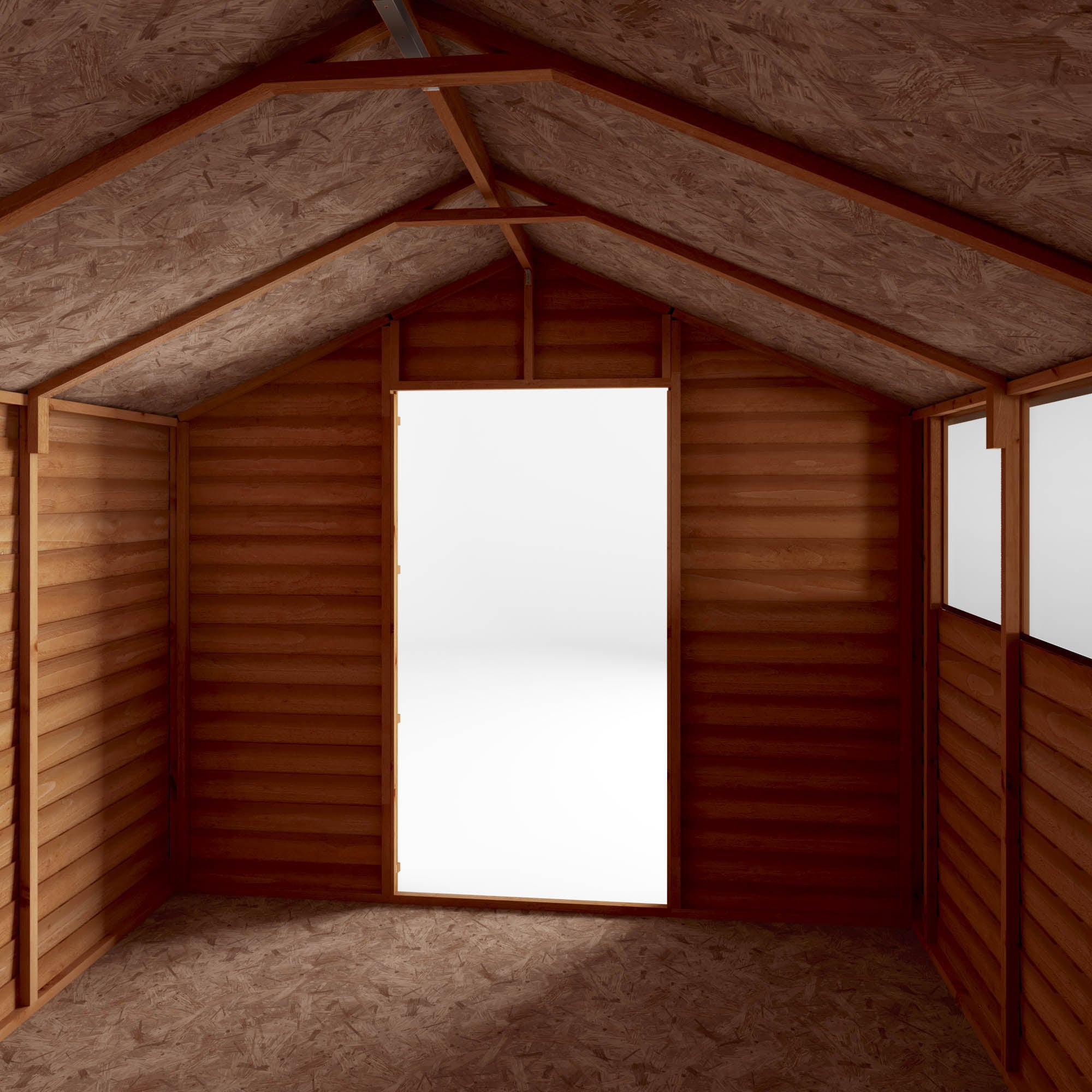 Mercia Overlap Apex Shed (10x8) (SI-001-001-0006 - EAN 5029442078199)