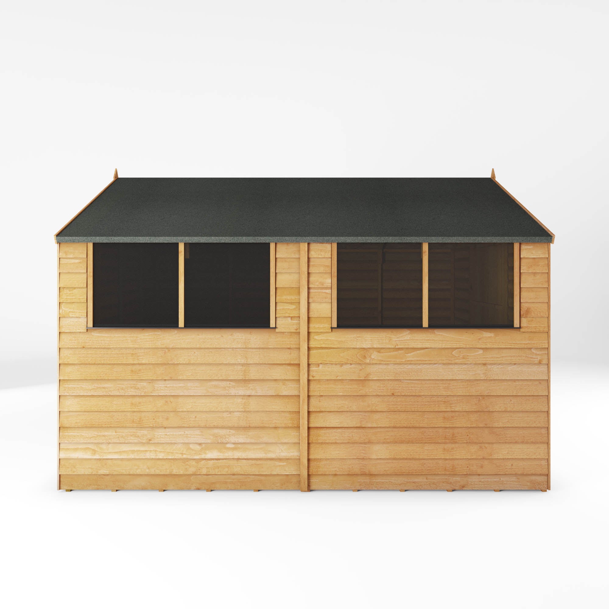 Mercia Overlap Apex Shed (10x8) (SI-001-001-0006 - EAN 5029442078199)