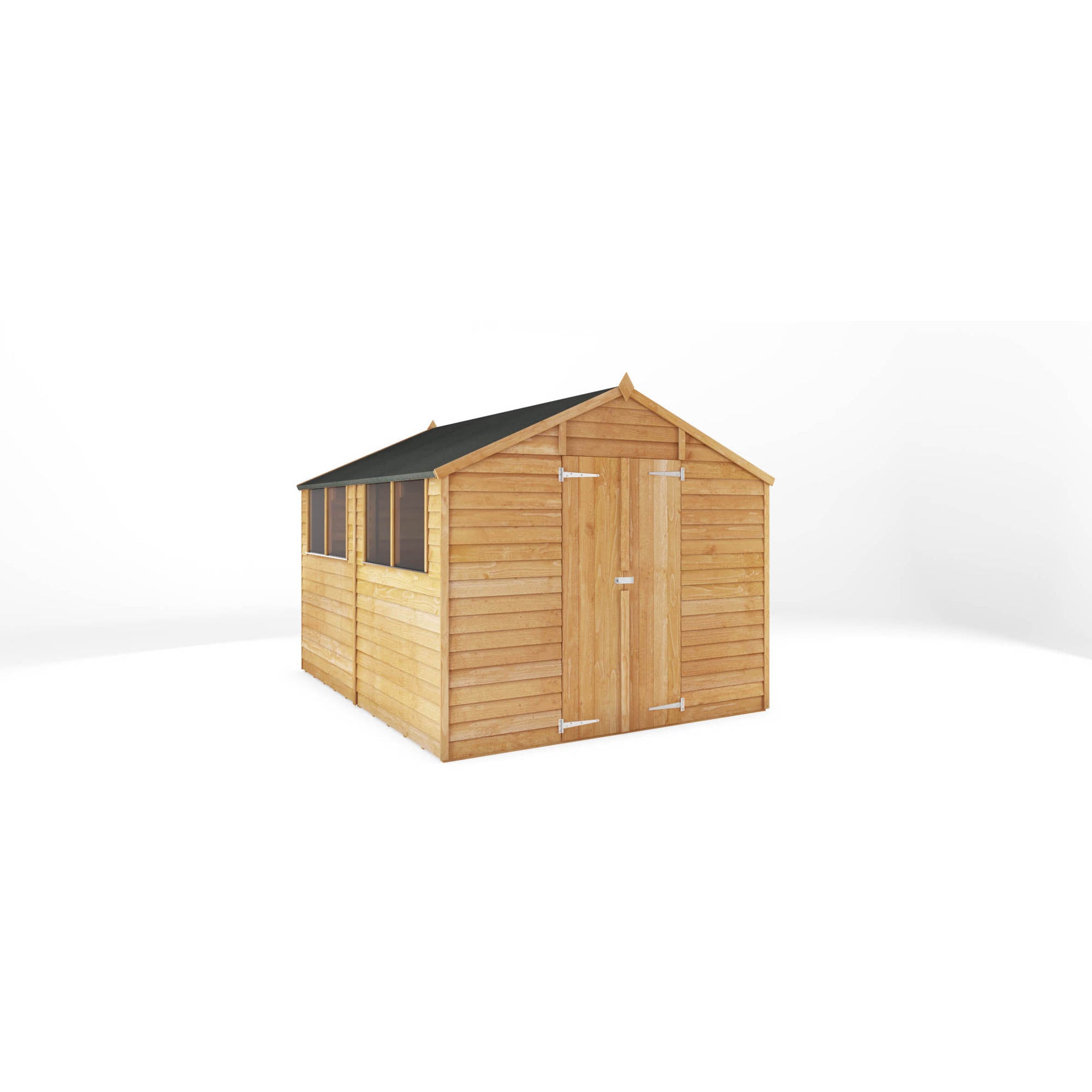 Mercia Overlap Apex Shed (10x8) (SI-001-001-0006 - EAN 5029442078199)