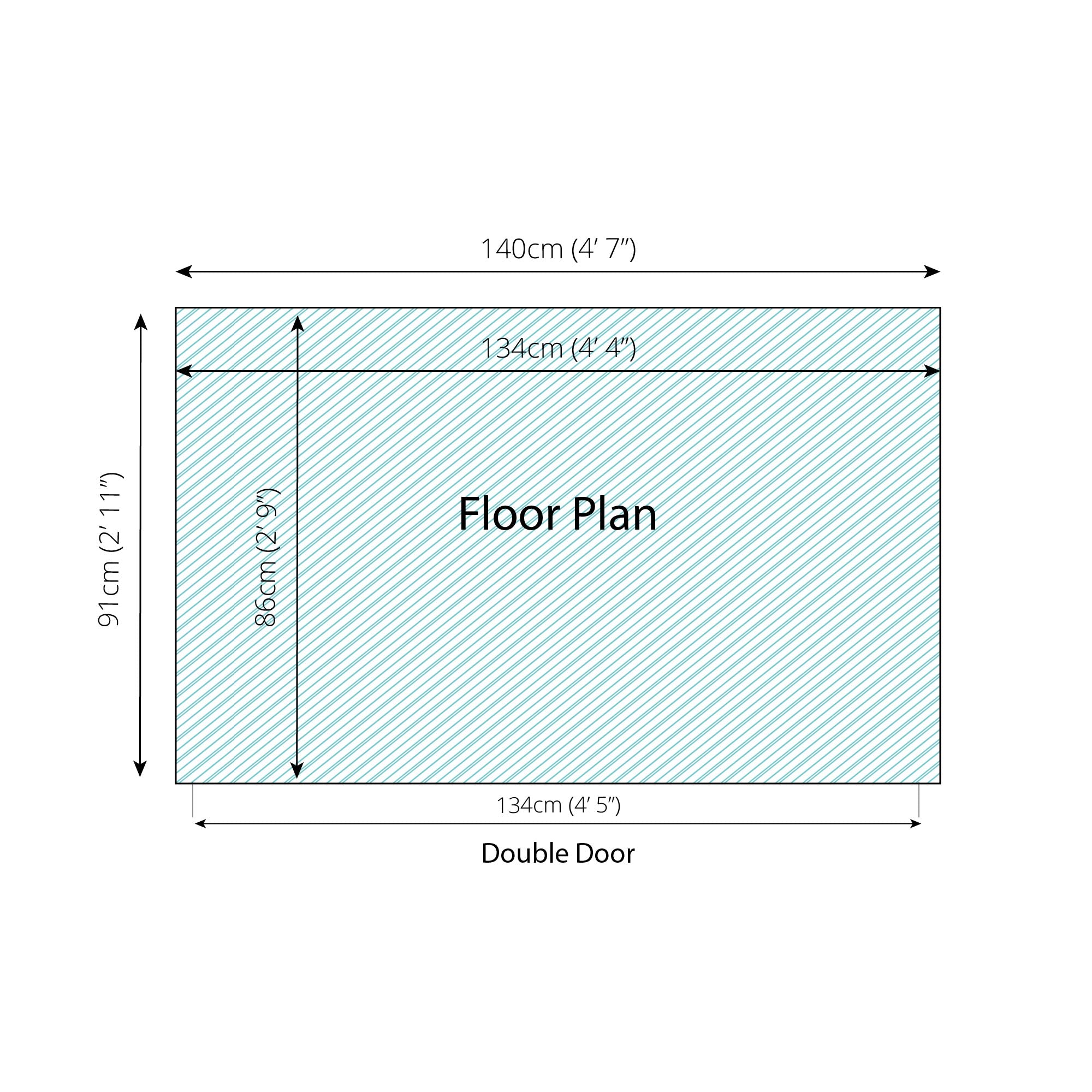 Mercia Overlap Pent Mowerstore (3x5) (SI-001-001-0013 - EAN 5029442075051)