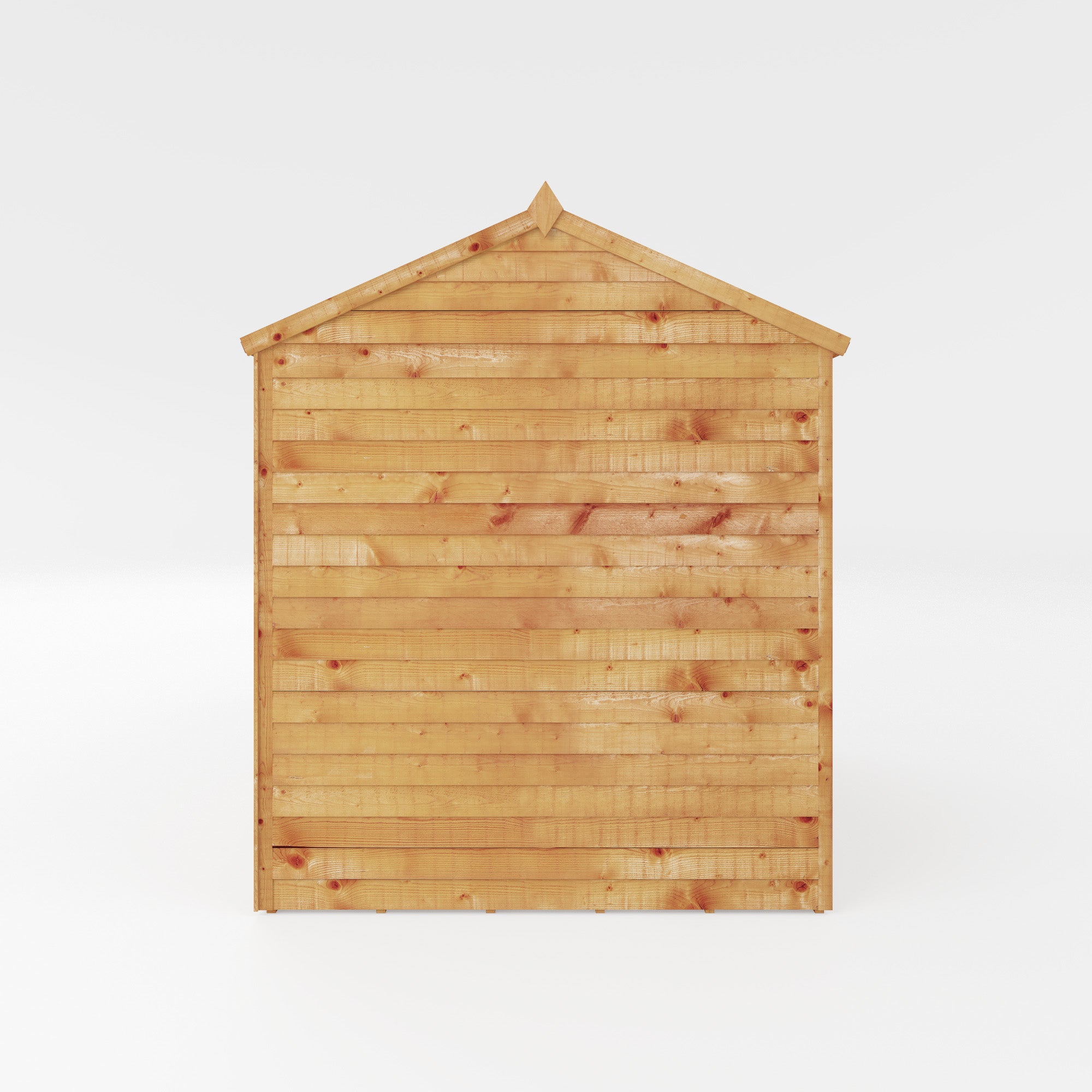 Mercia Overlap Reverse Apex Shed (8x6) (SI-001-001-0074 - EAN 5029442076966)