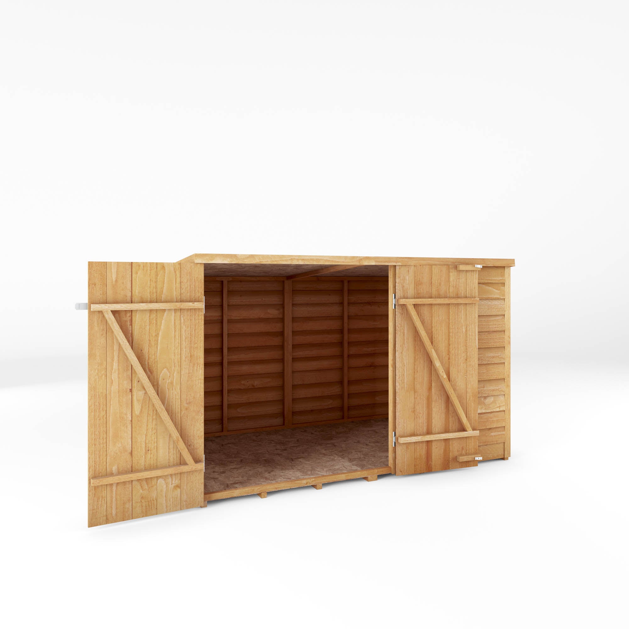 Mercia Overlap Pent Bike Store (4x6) (SI-001-001-0145 - EAN 5029442089294)