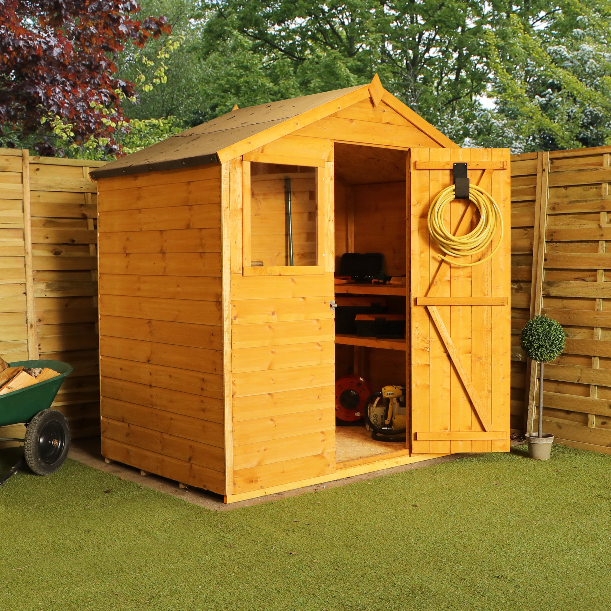 Mercia Shiplap Apex Shed (4x6) (SI-001-003-0149 - EAN 5029442091792)