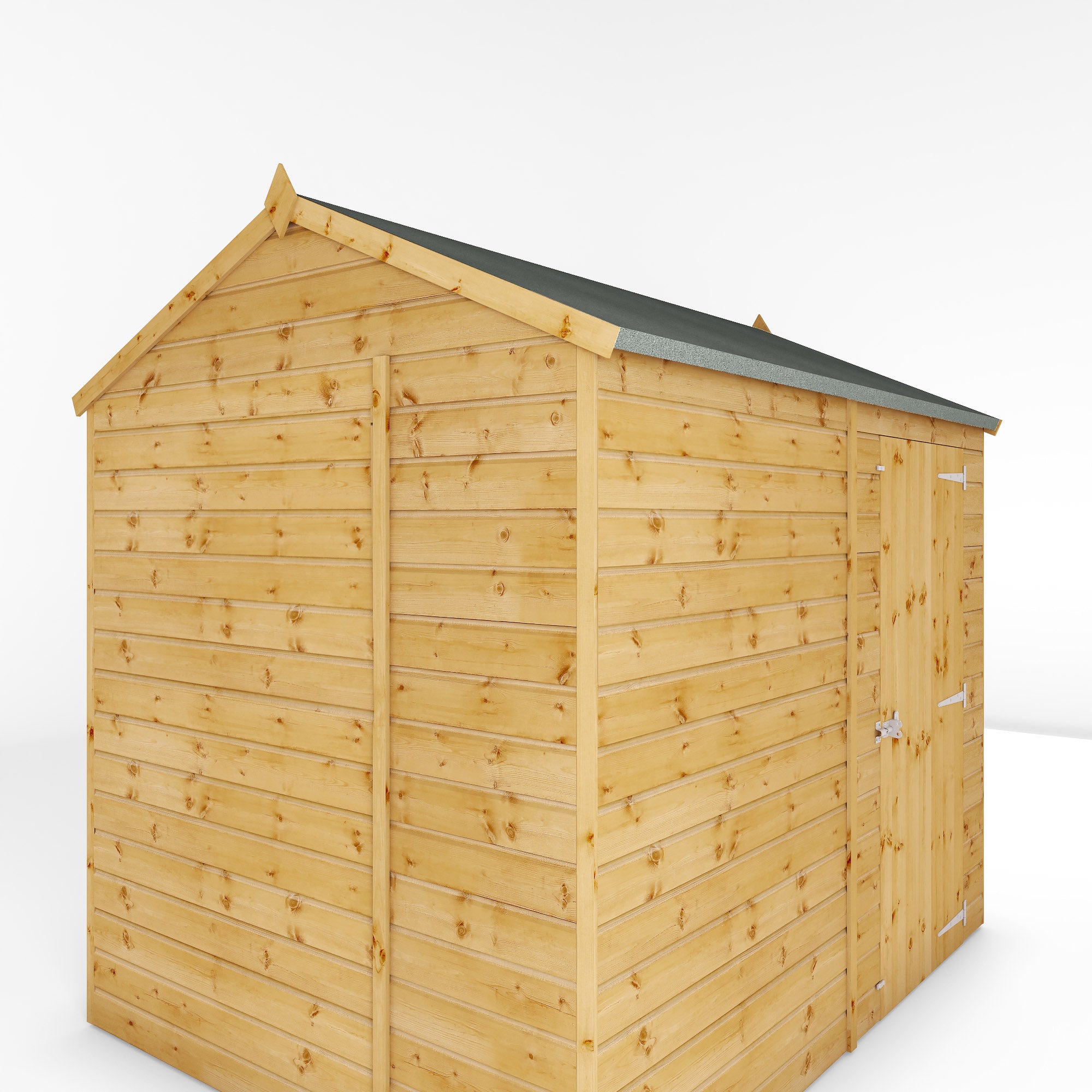 Mercia Shiplap Reverse Apex - Windowless (8x6) (SI-001-003-0164 - EAN 5029442006512)