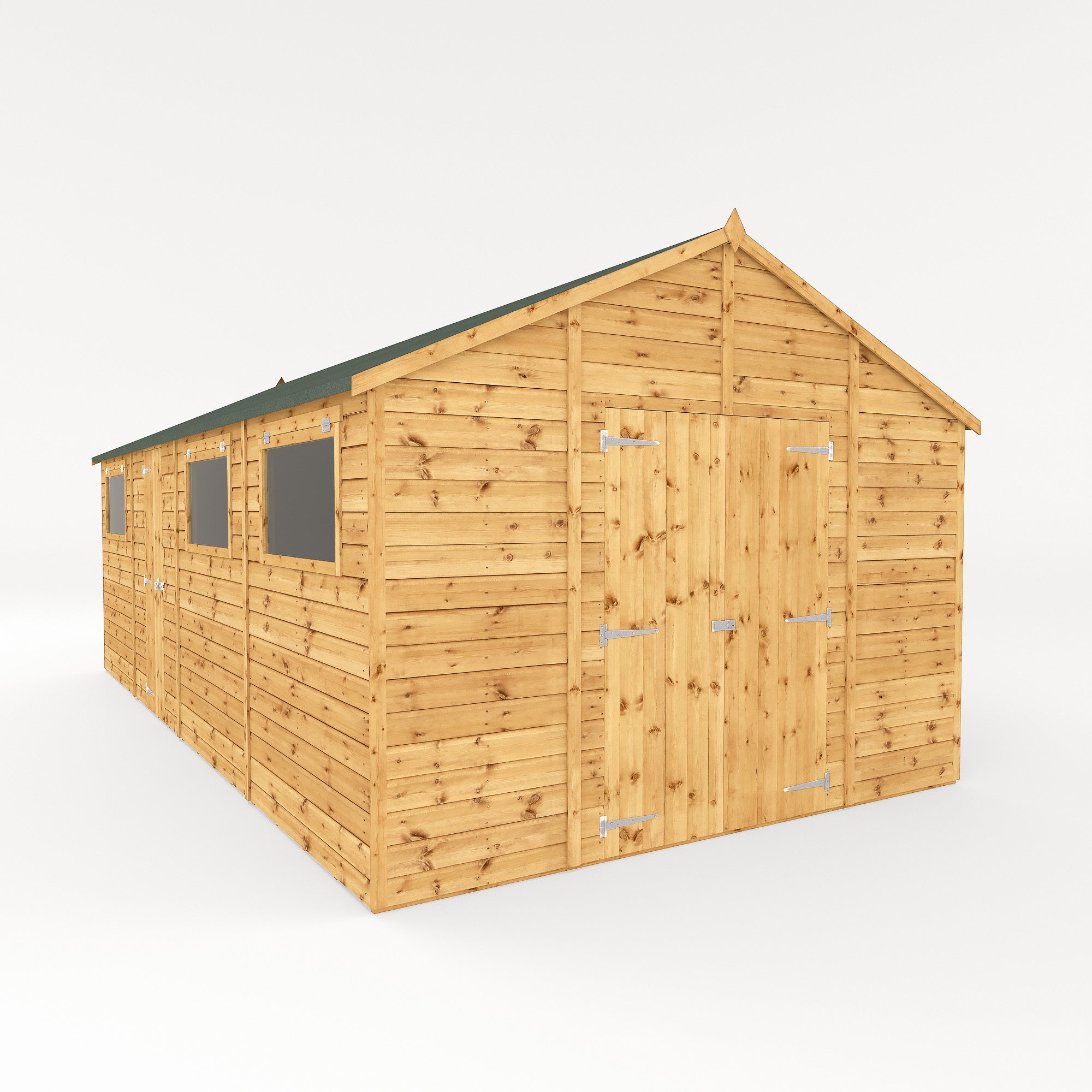 Mercia Premium Shiplap Apex Workshop (20x10) (SI-001-004-0101 - EAN 5029442006307)