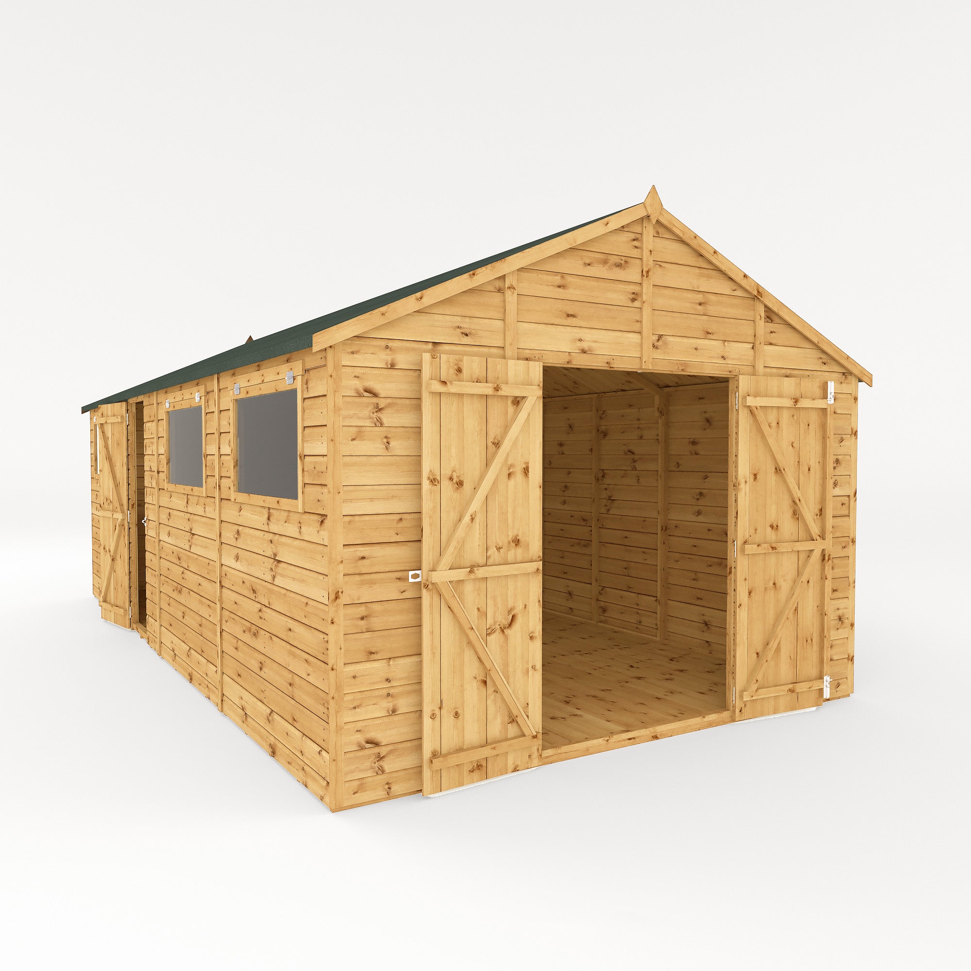 Mercia Premium Shiplap Apex Workshop (20x10) (SI-001-004-0101 - EAN 5029442006307)