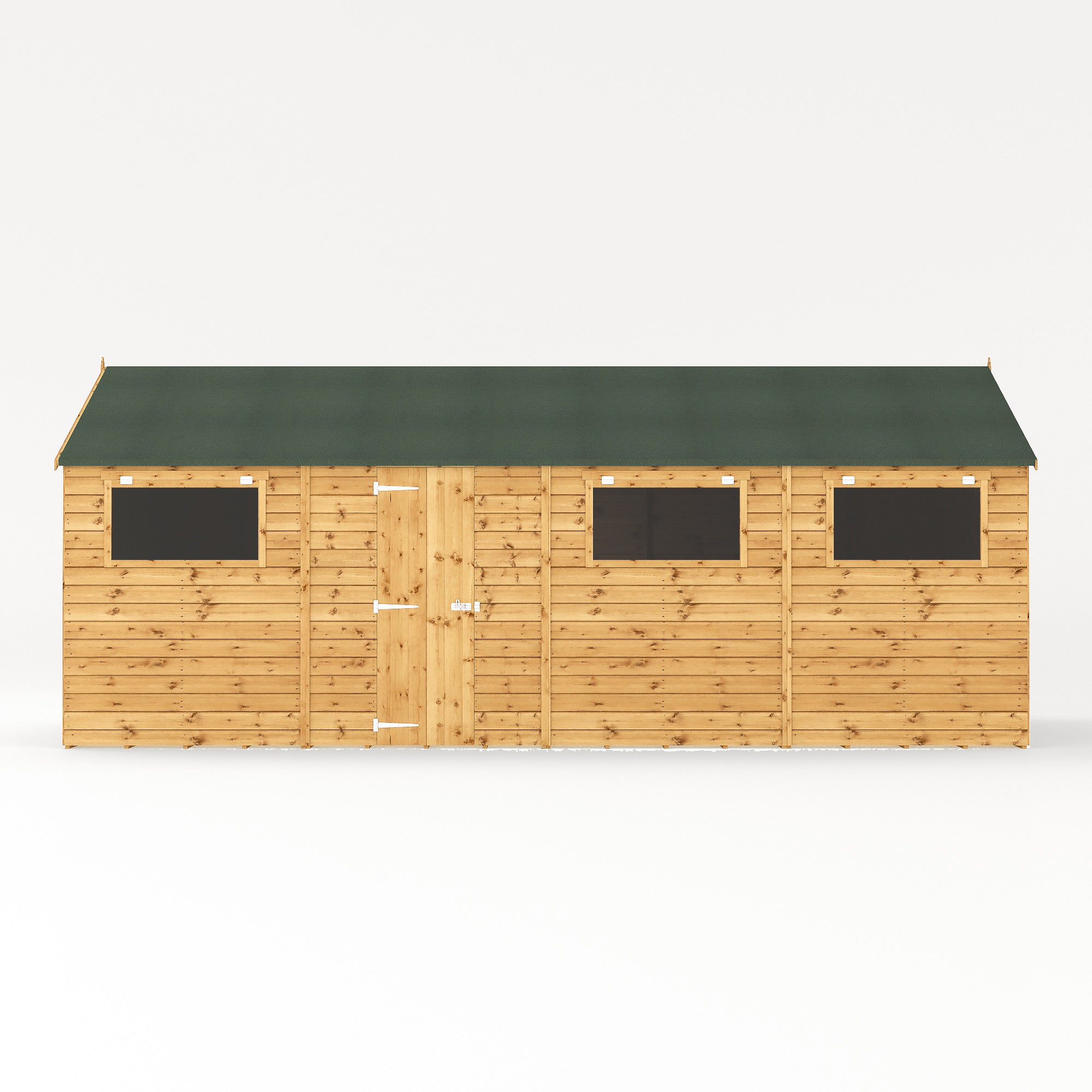 Mercia Premium Shiplap Apex Workshop (20x10) (SI-001-004-0101 - EAN 5029442006307)