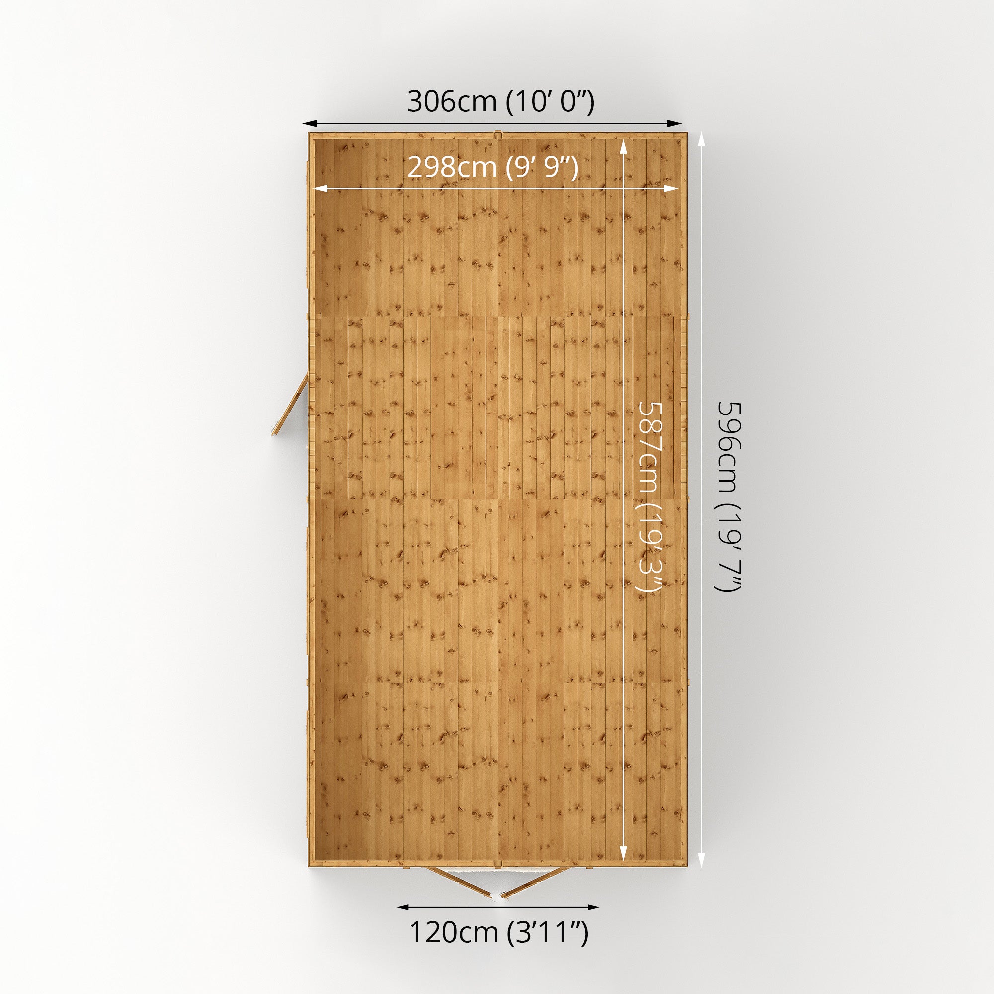 Mercia Premium Shiplap Apex Workshop (20x10) (SI-001-004-0101 - EAN 5029442006307)