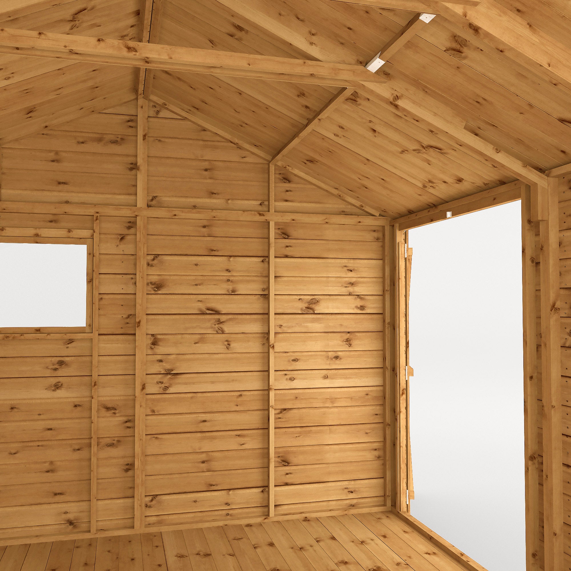Mercia Premium Shiplap Reverse Apex Workshop (12x10) (SI-001-004-0111 - EAN 5029442006321)