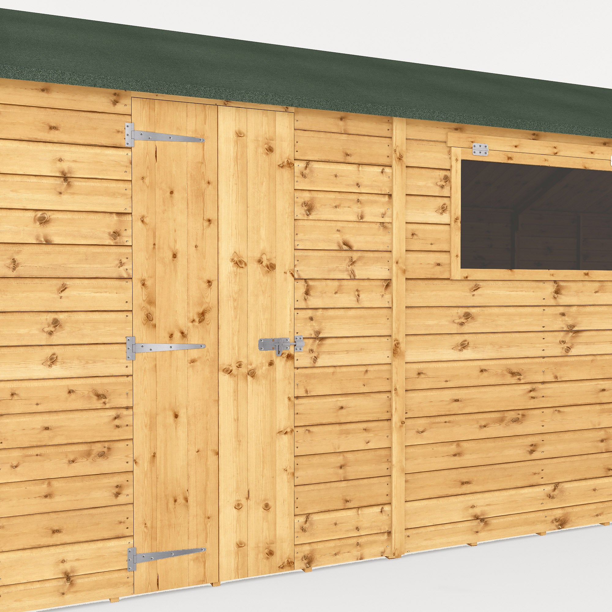 Mercia Premium Shiplap Reverse Apex Workshop (20x10) (SI-001-004-0116 - EAN 5029442006376)