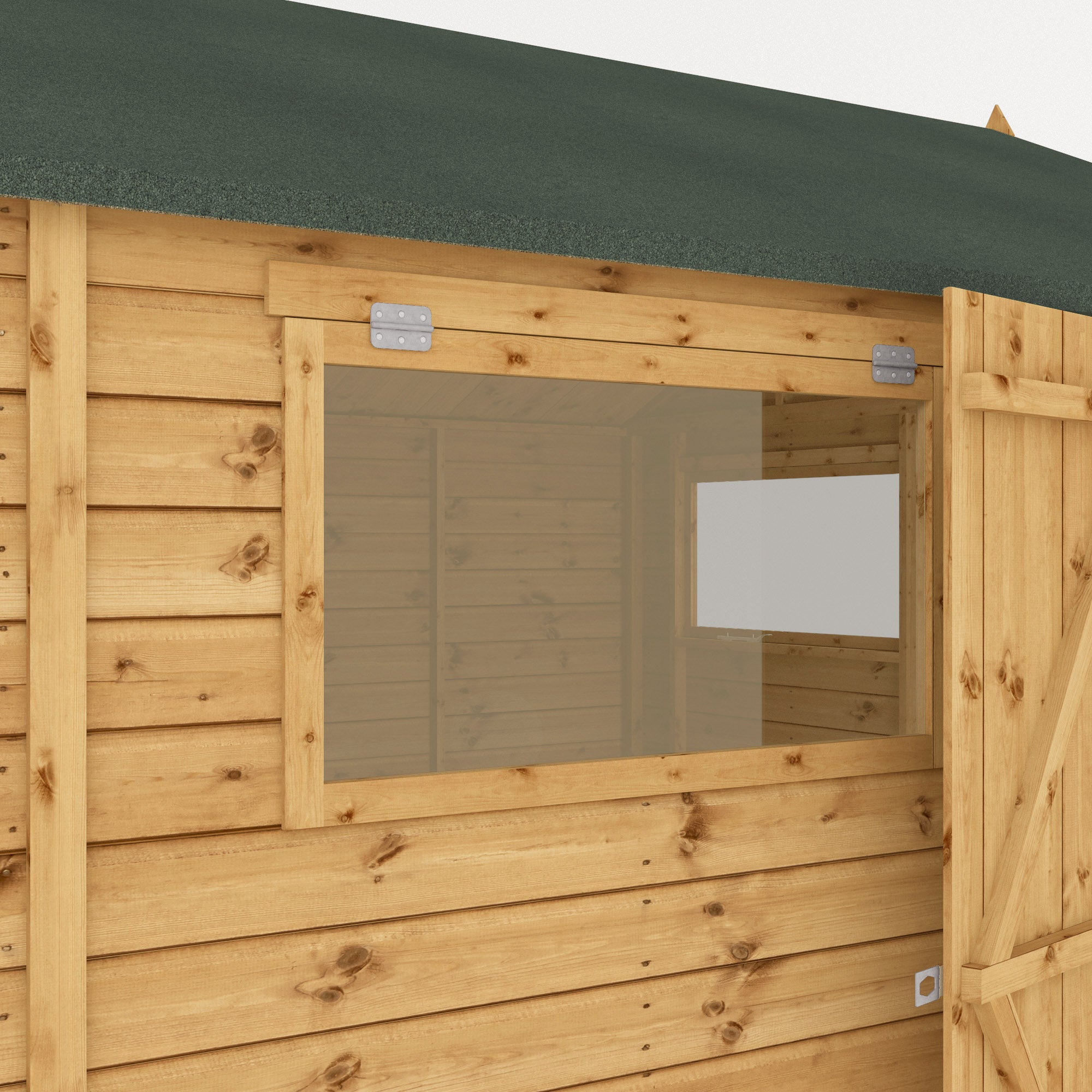 Mercia Premium Shiplap Reverse Apex Workshop (20x10) (SI-001-004-0116 - EAN 5029442006376)