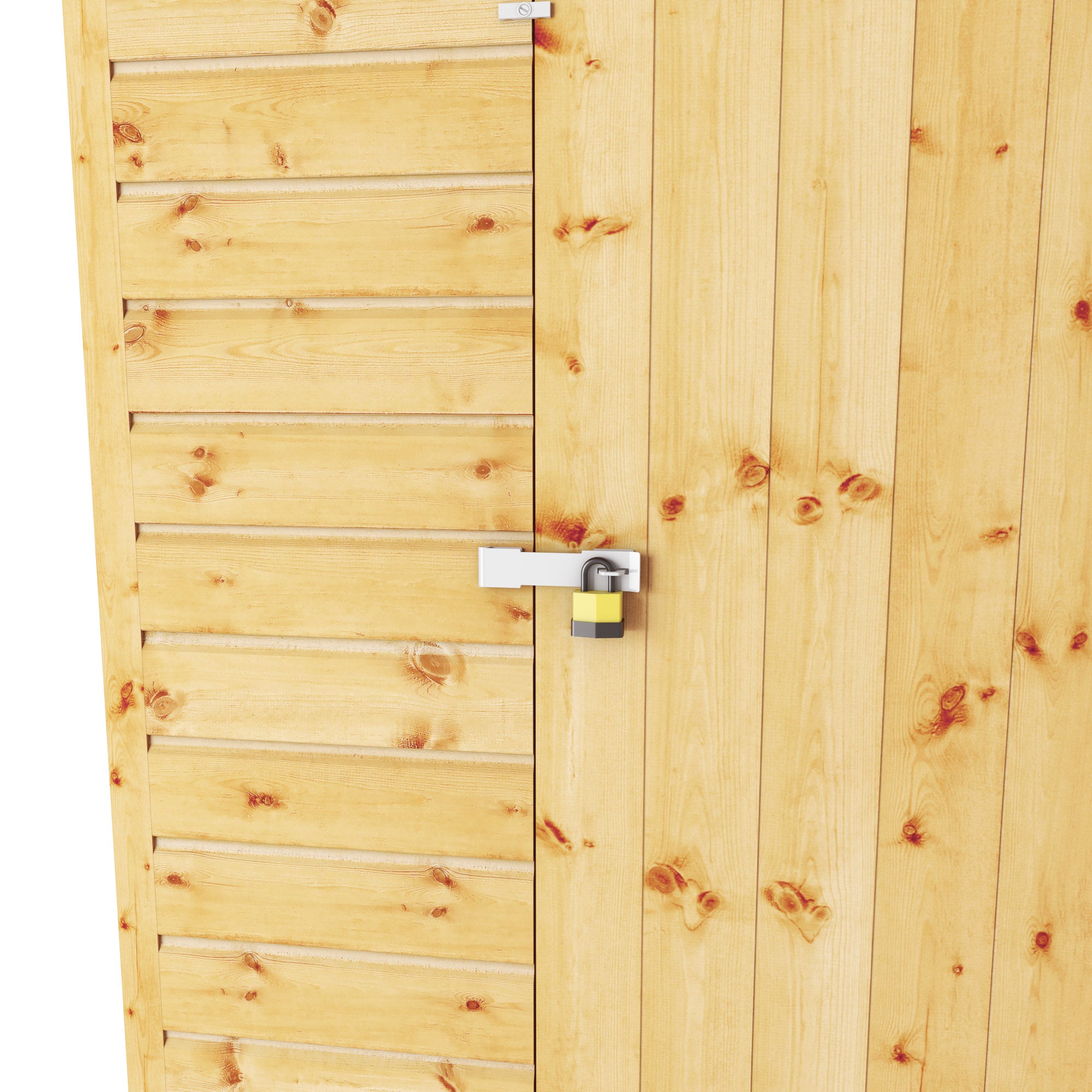 Mercia Shiplap Security Apex Shed (8x6) (SI-001-004-0117 - EAN 5029442006529)