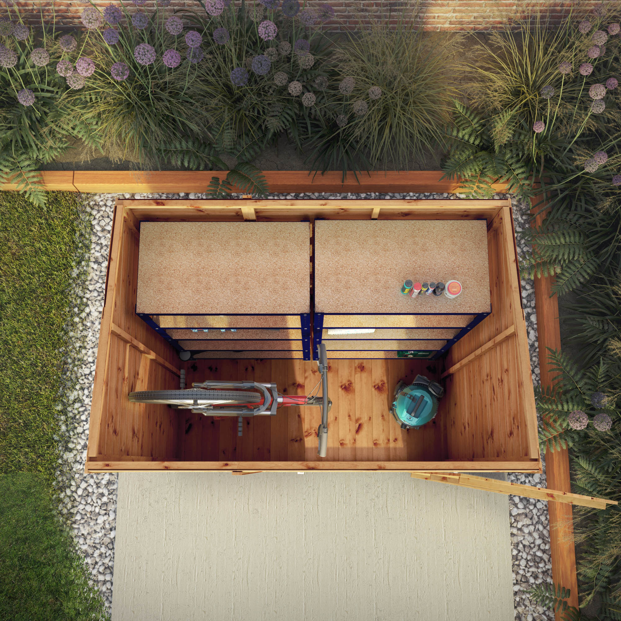 Mercia Shiplap Pent Shed (6x4) (SI-001-004-0124 - EAN 5029442006635)