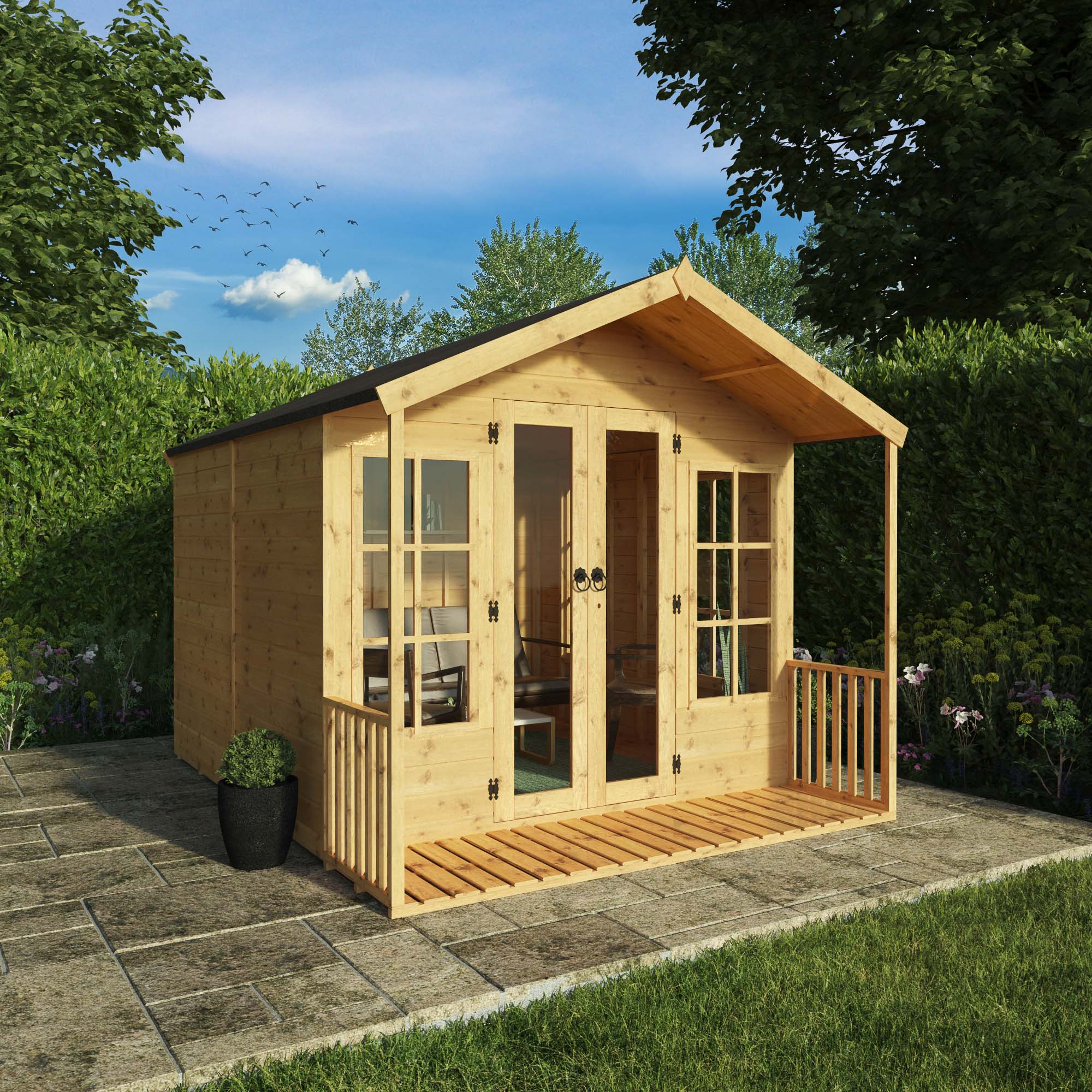 Mercia Wessex Summerhouse (10x8) (SI-003-001-0006 - EAN 5029442075976)