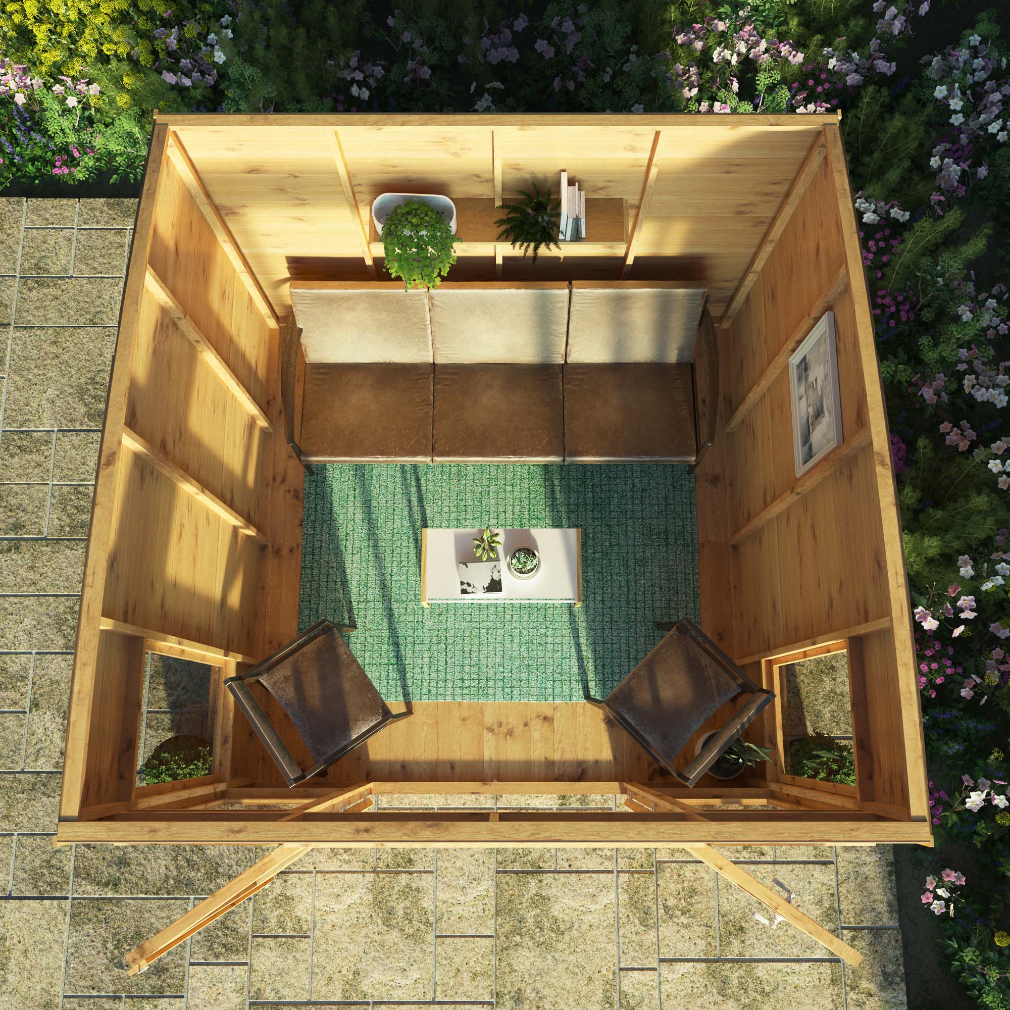 Mercia Helios Summerhouse (8x8) (SI-003-001-0008 - EAN 5029442073859)