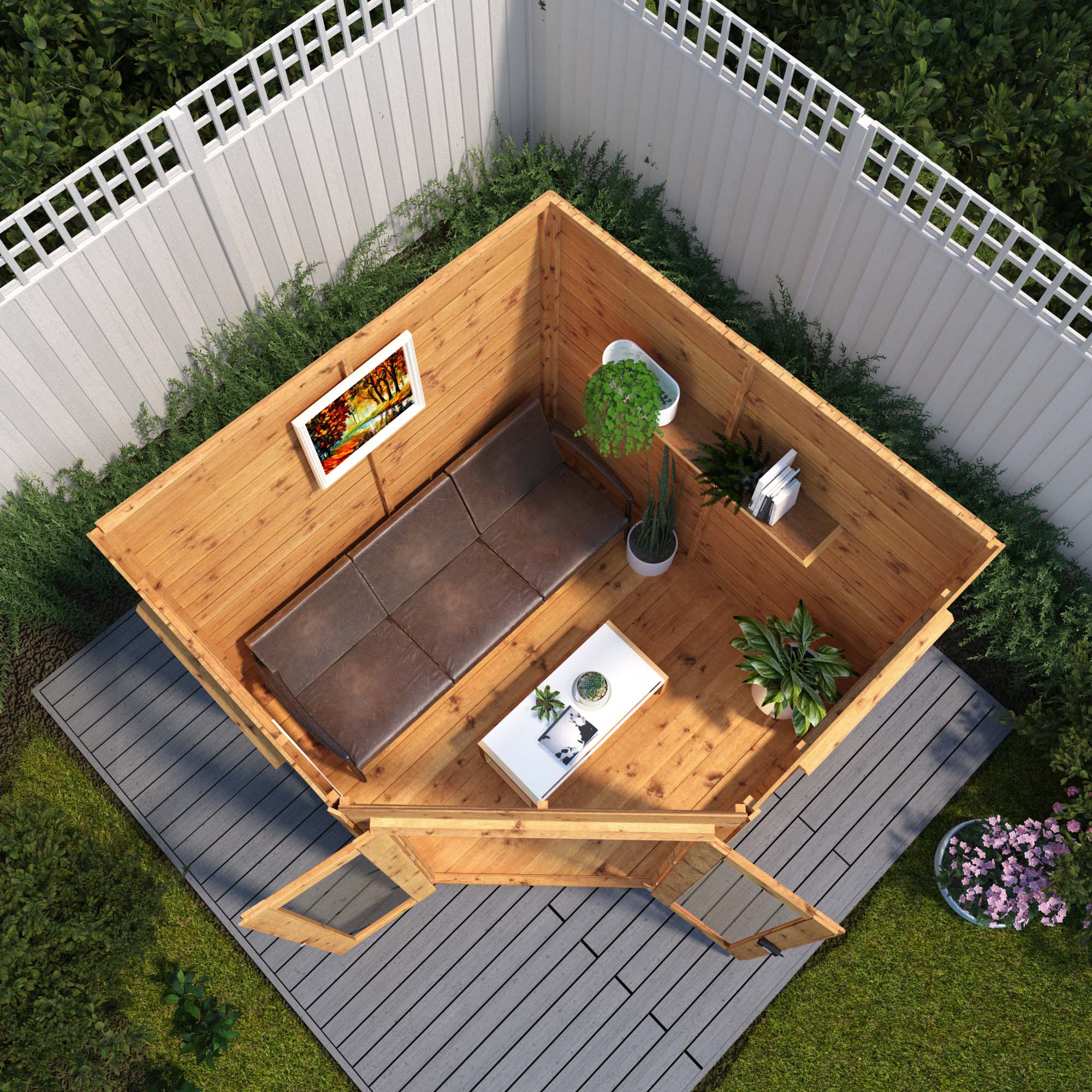 Mercia Premier Corner Summerhouse (7x7) (SI-003-001-0037 - EAN 5029442076546)