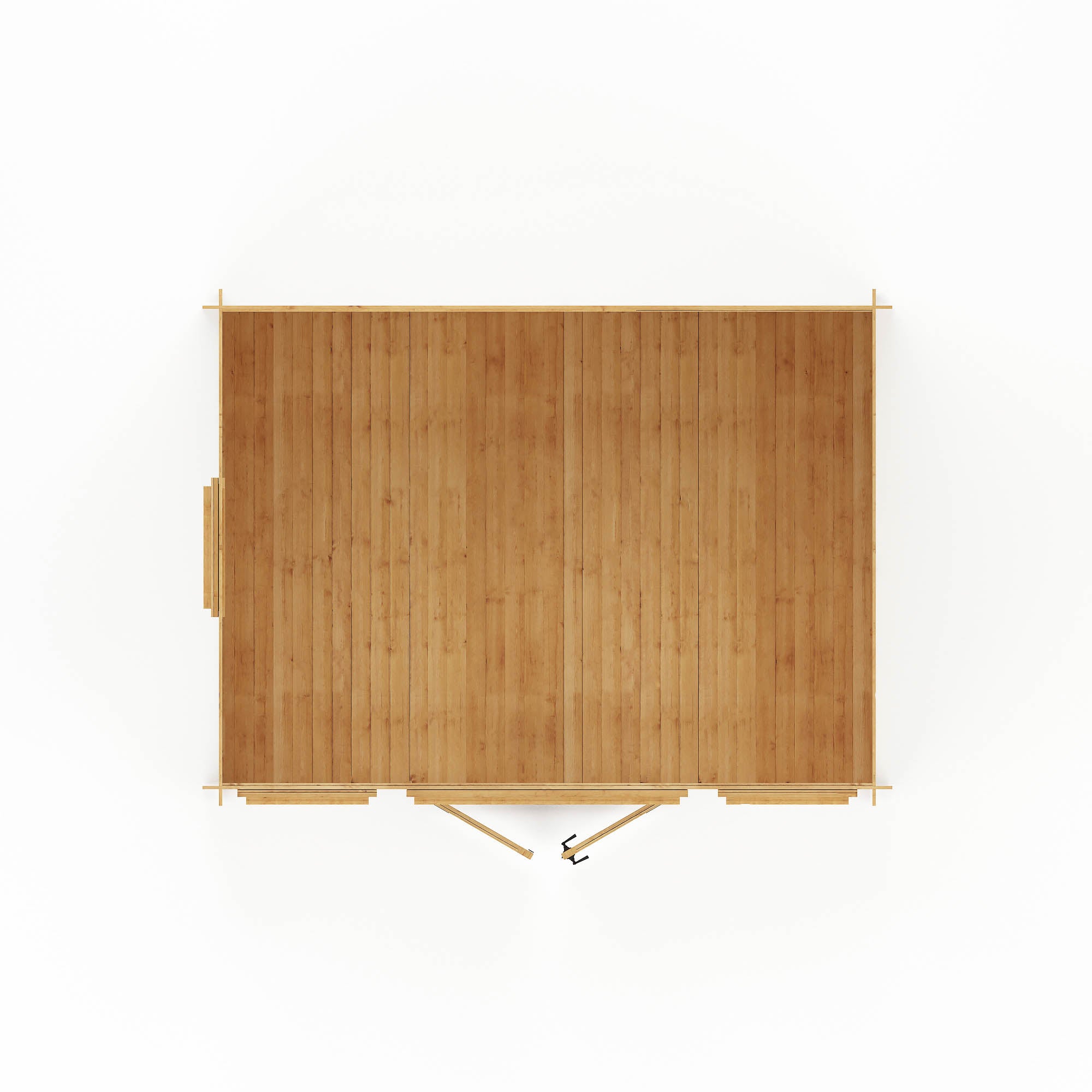 Mercia 19mm Reverse Apex Log Cabin (13x10) (4m x 3m) (SI-006-001-0025 - EAN 5029442088419)