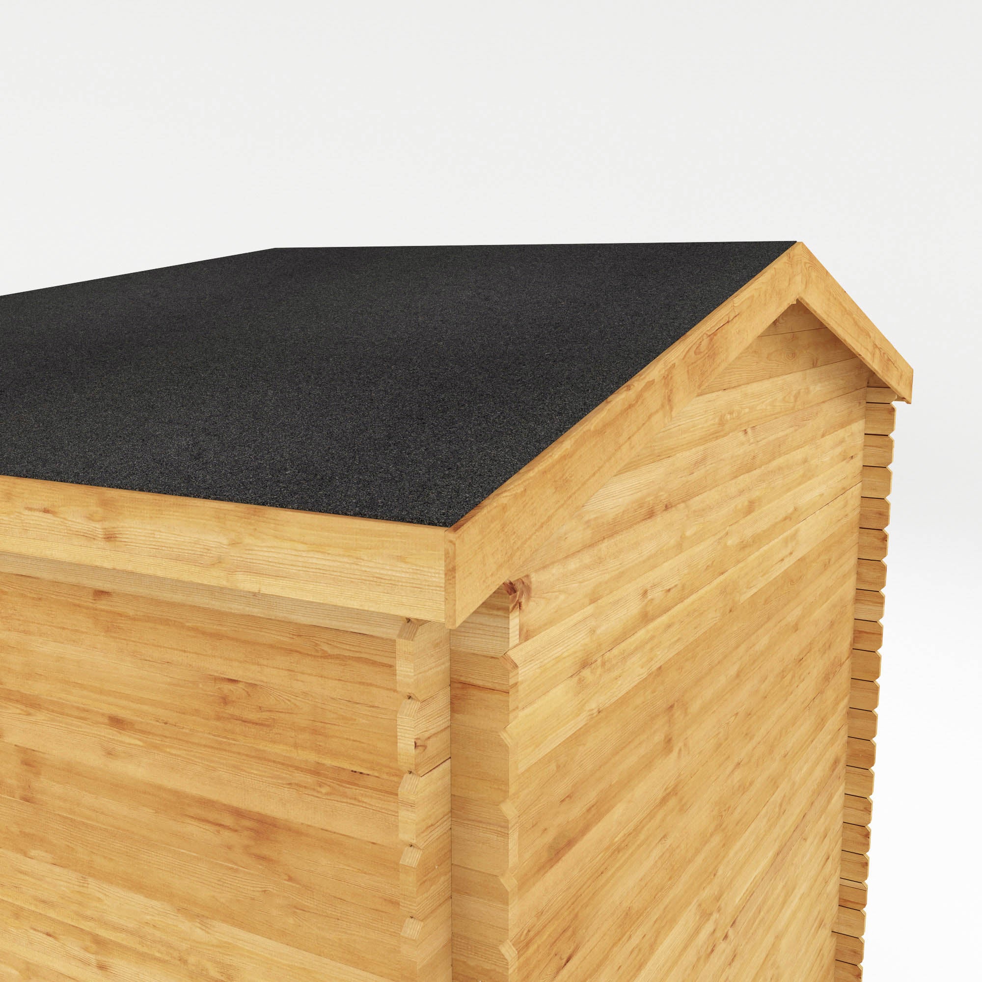 Mercia 44mm Corner Cabin with Double Glazing (10x10) (3m x 3m) (SI-006-004-0081 - EAN 5029442005553)